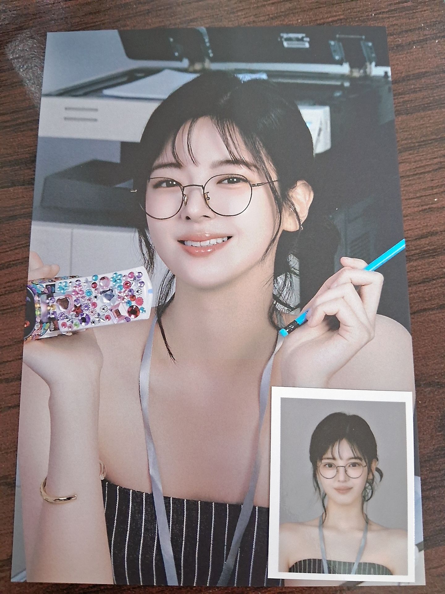 Lia特典卡+明信片+證件照