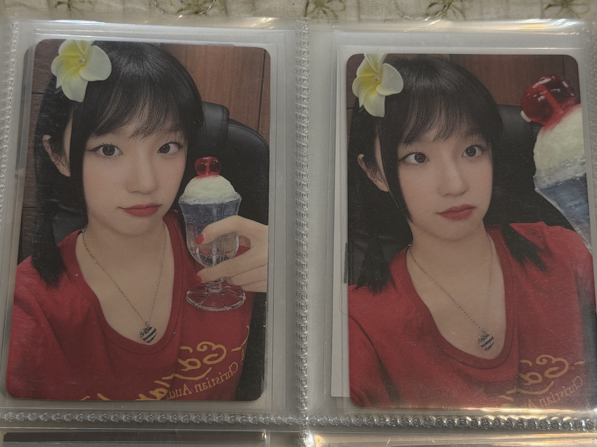 琦lo yzy6.0簽售卡 雨琦