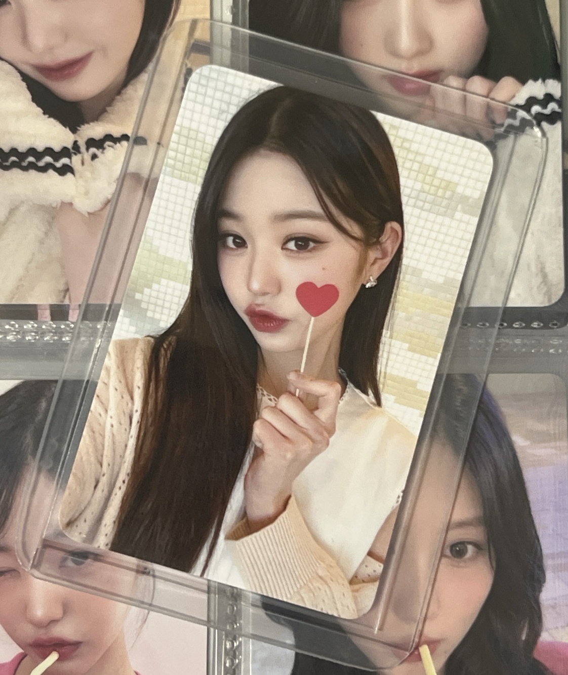 張員瑛 IVE Scout飯咪幸運卡 愛心卡