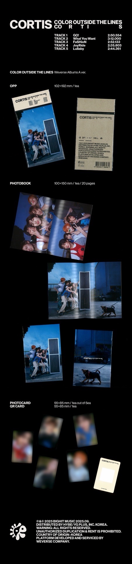 CORTIS 電子專A版 B版