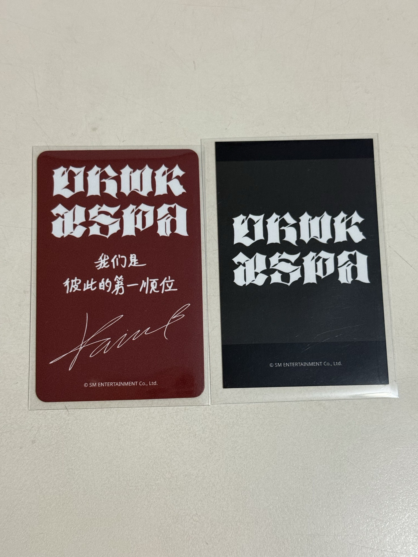 中背 Dirty Work 星河簽售一卡一拍柚