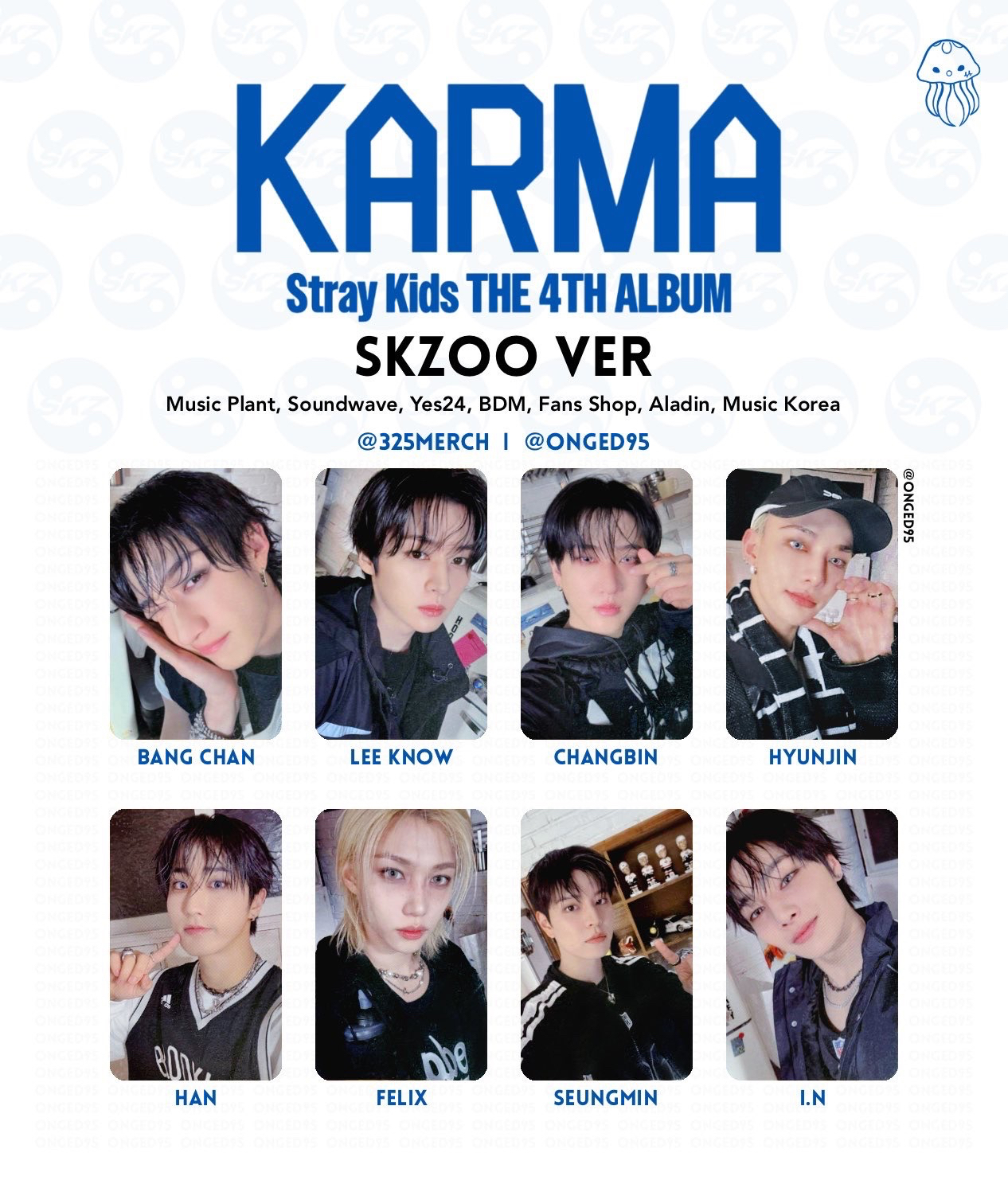 全通路 SKZOO ver 特典卡