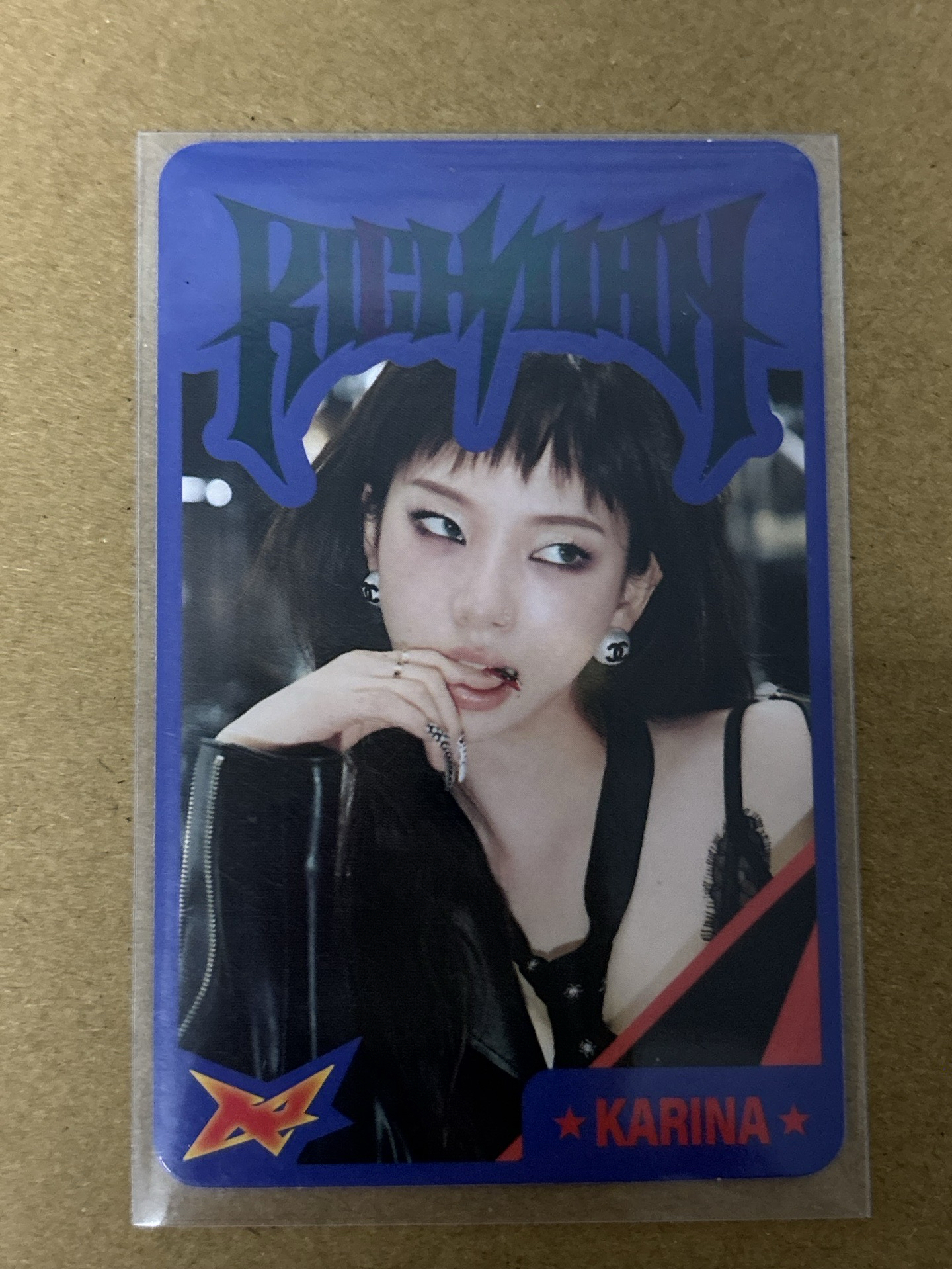 aespa Karina 柚子 Rich Man 隨機卡 快閃B版官拍 柚-37