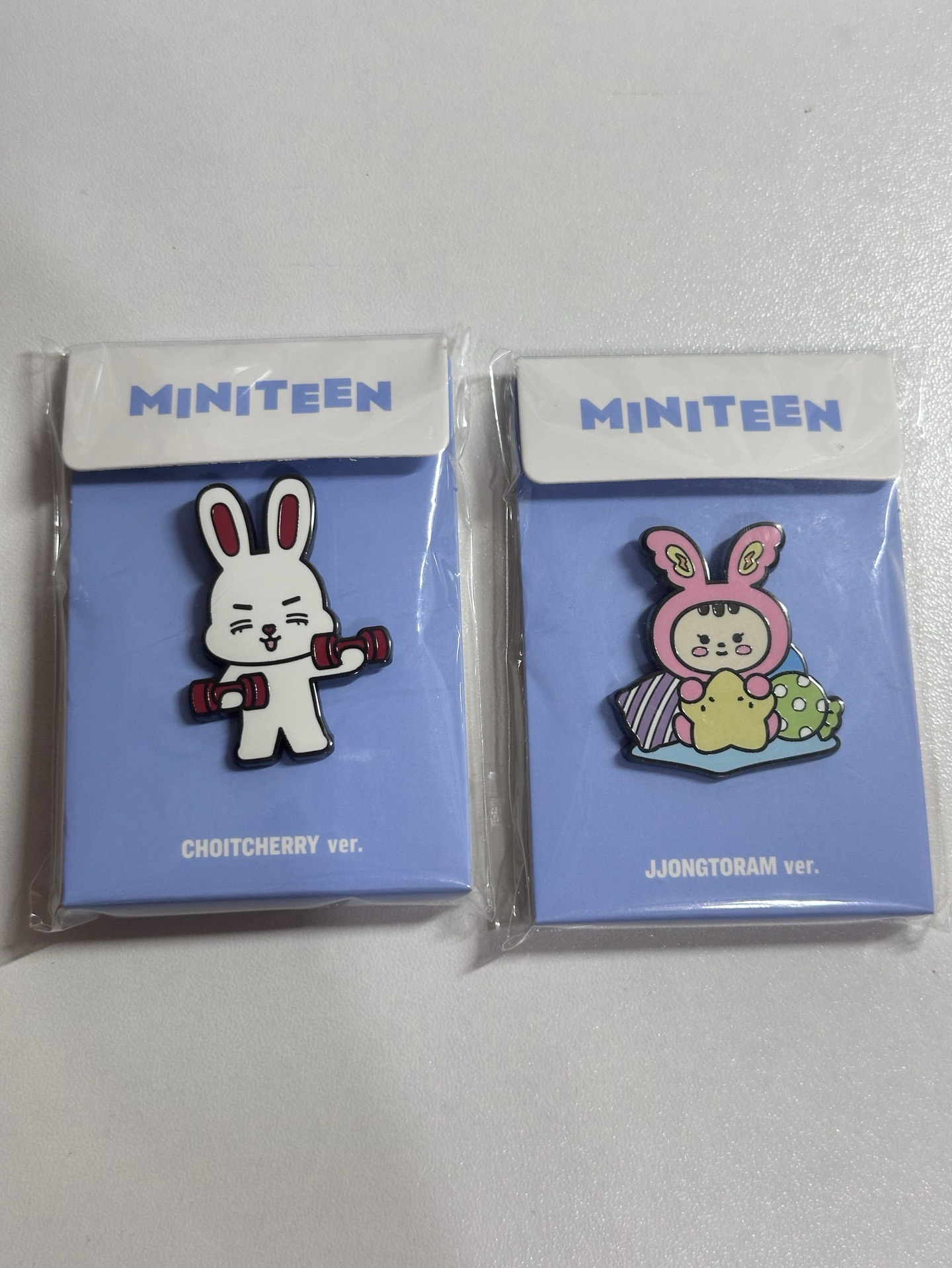 Miniteen金屬徽章