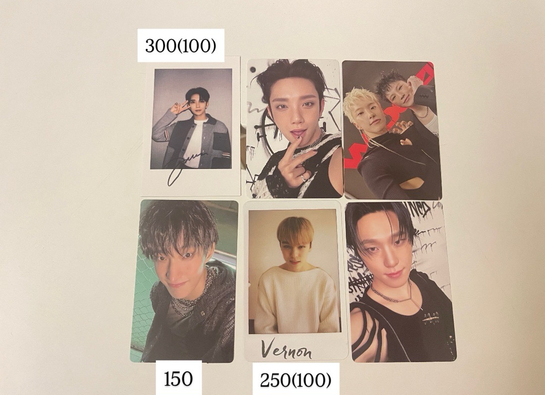 seventeen (拍立得 特典 專卡 雙人卡)