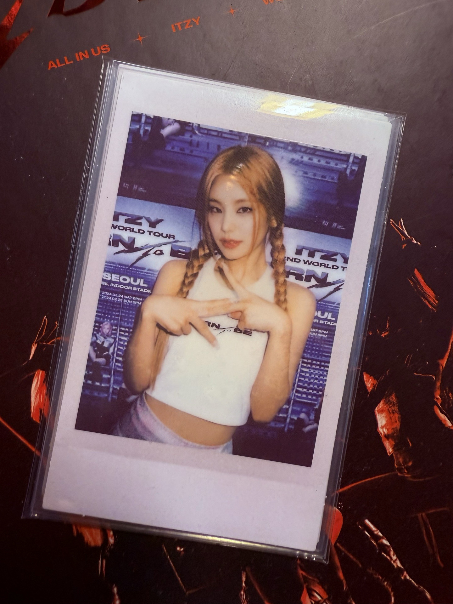 BTB 世巡首爾場 DVD 拍立得一套