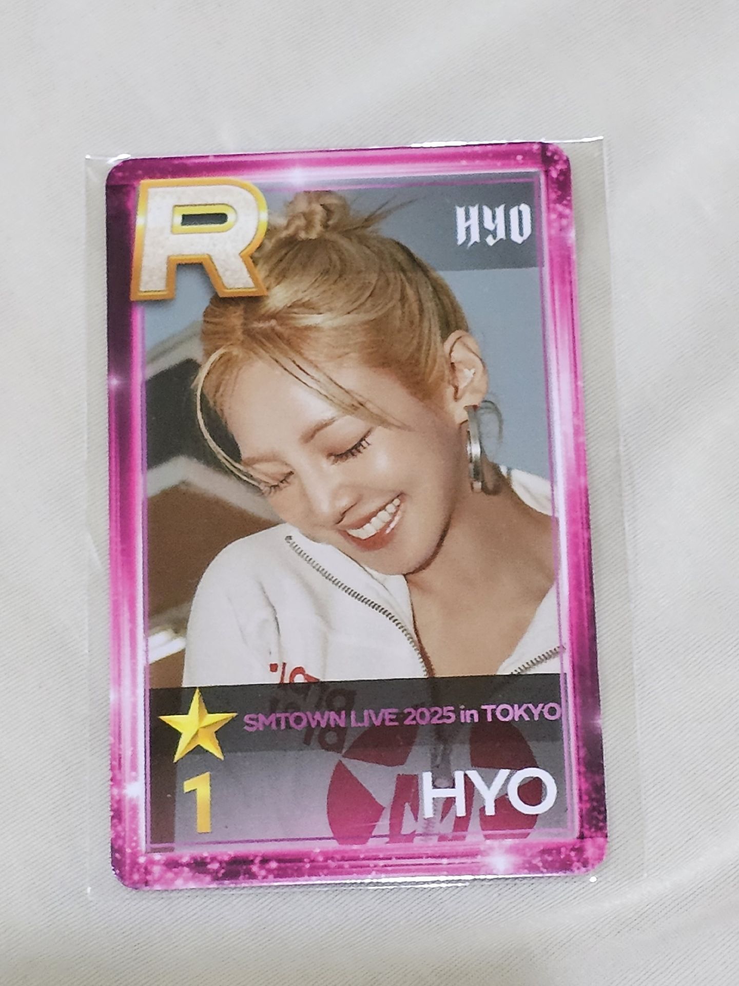 少女時代 孝淵 SNSD SMTOWN TOKYO 遊戲卡