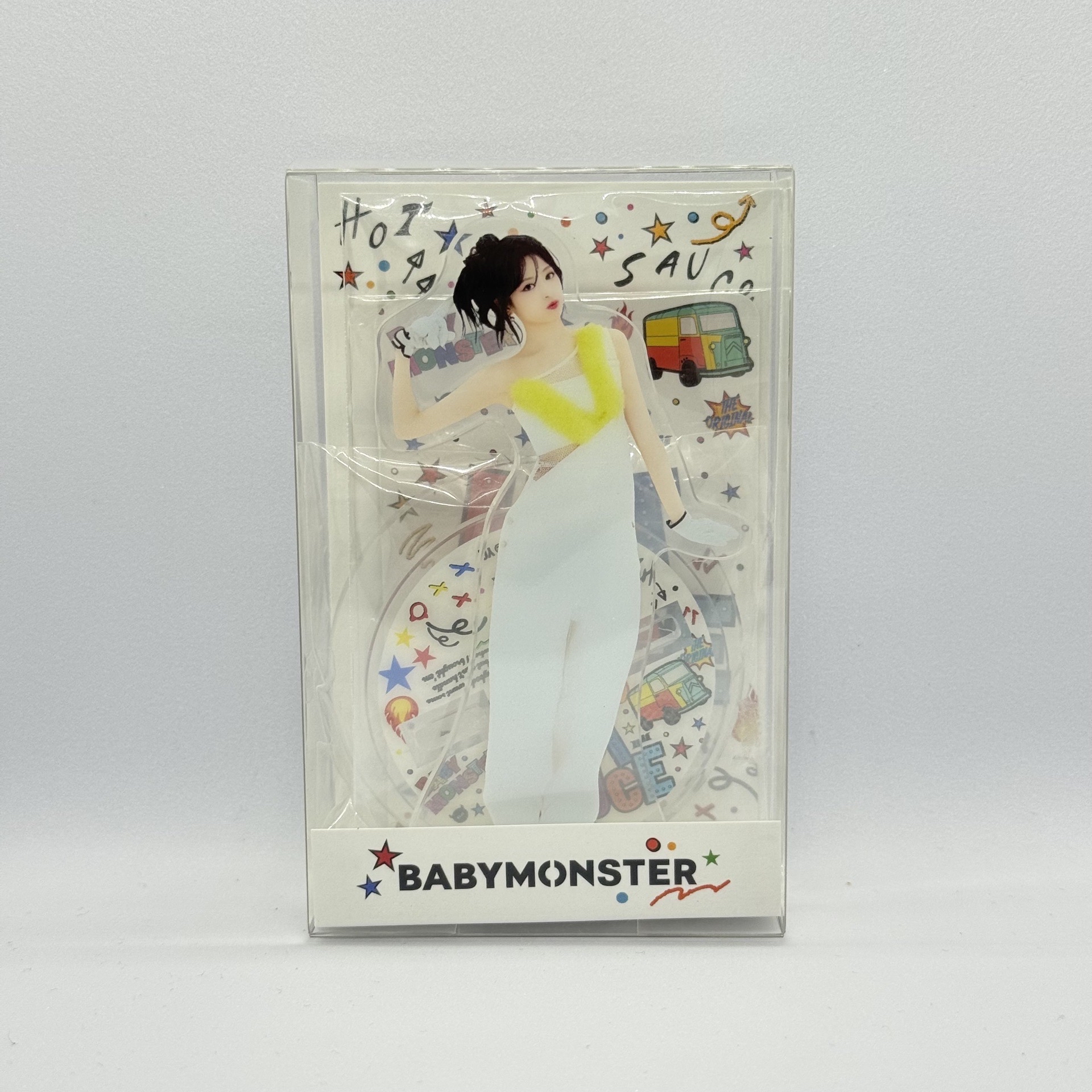 BABYMONSTER｜AHYEON｜HOT SAUCE 旋轉壓克力人型立牌