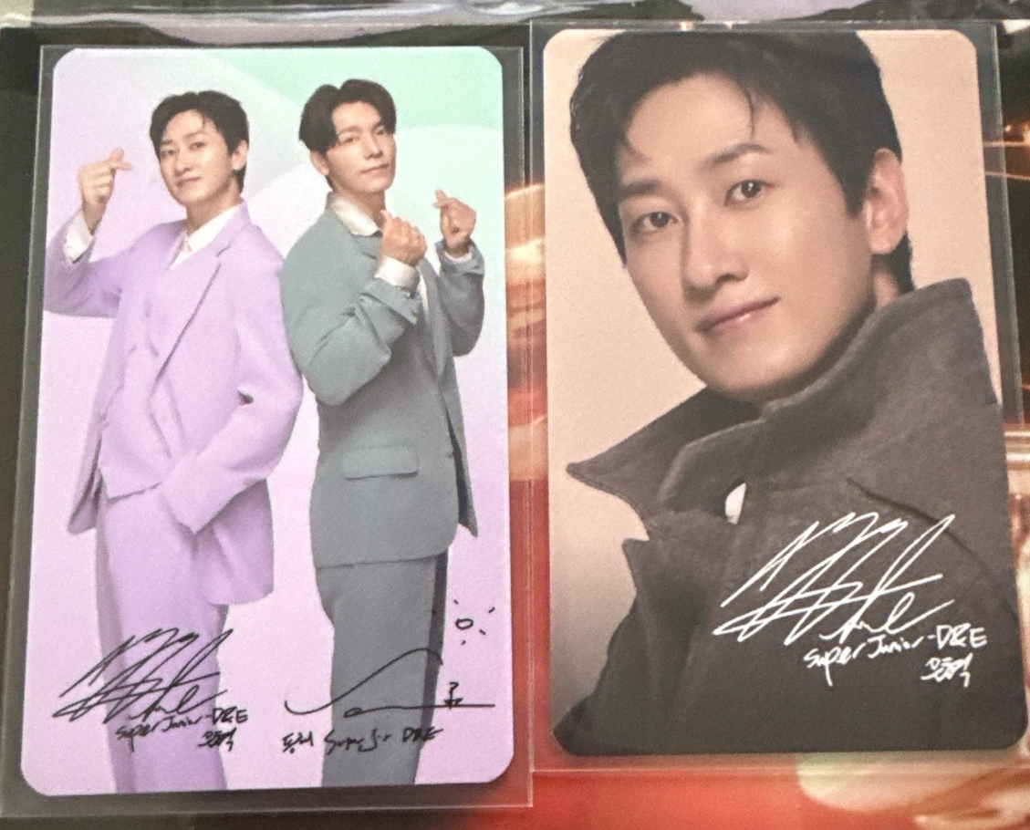 SUPER JUNIOR D&E 7-ELEVEN 代言卡 | 李東海 李赫宰