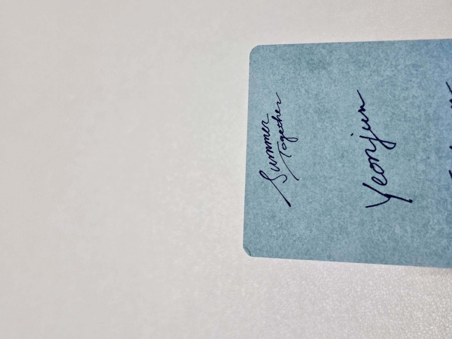 summer together 14雙人卡