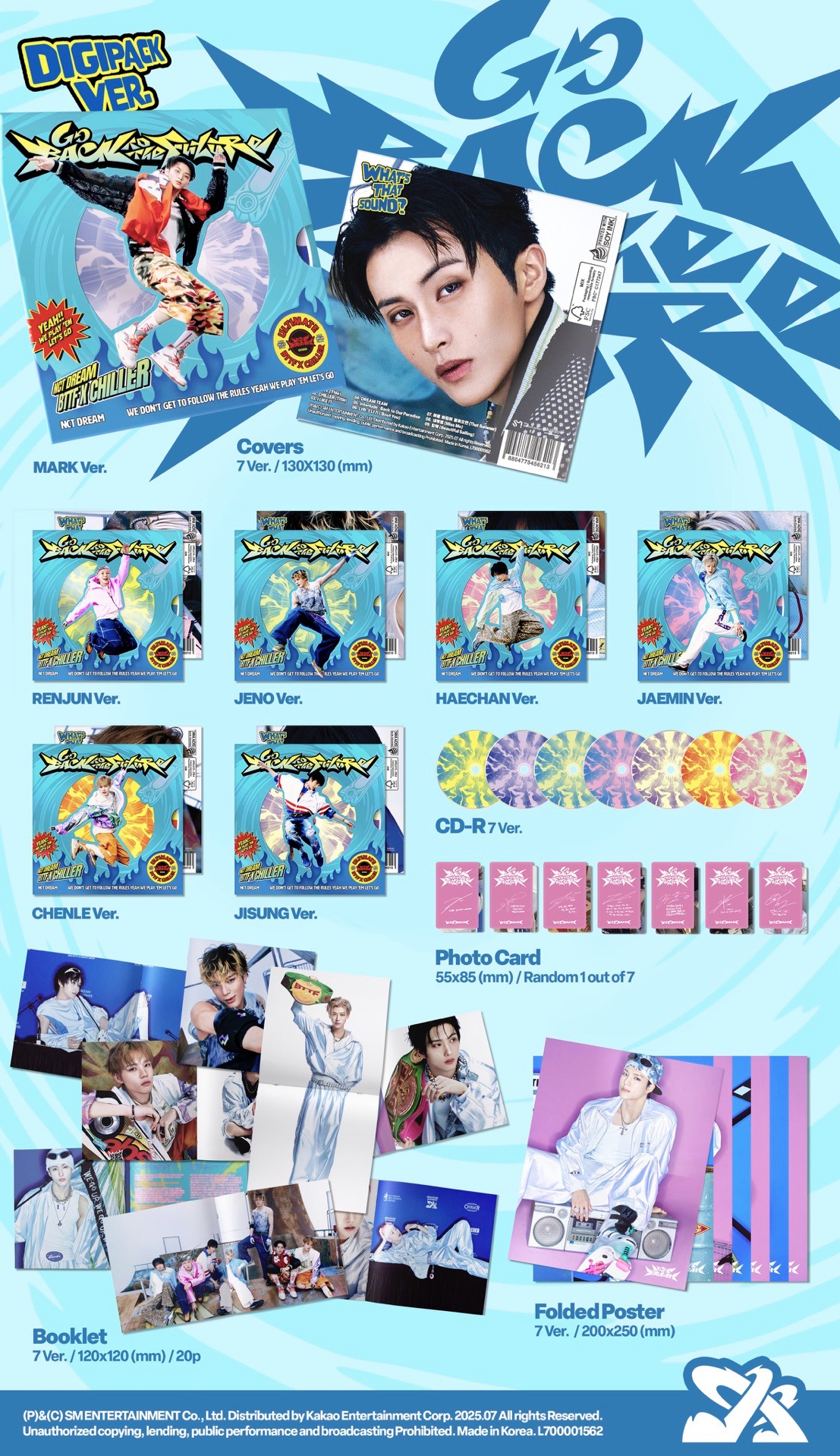 NCT DREAM Go Back To The Future D版辰樂 未拆專