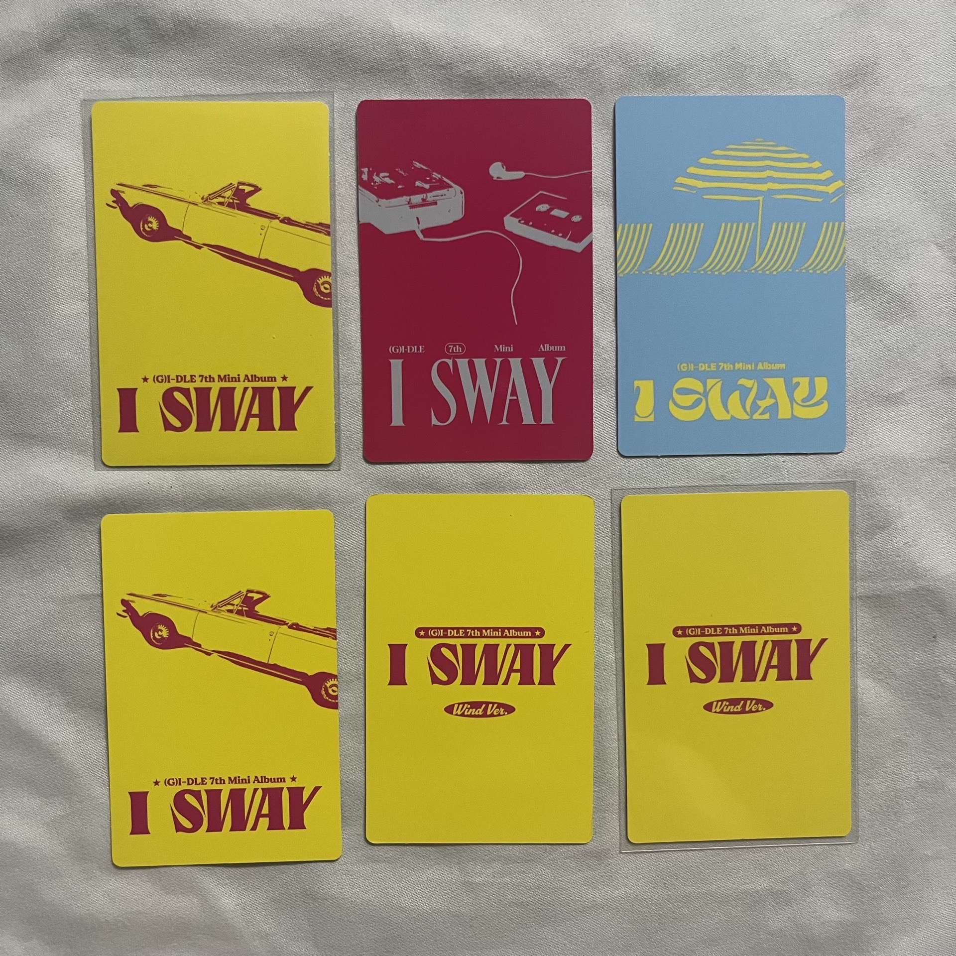 I SWAY 薇娟 小娟 電子專 PB 專卡
