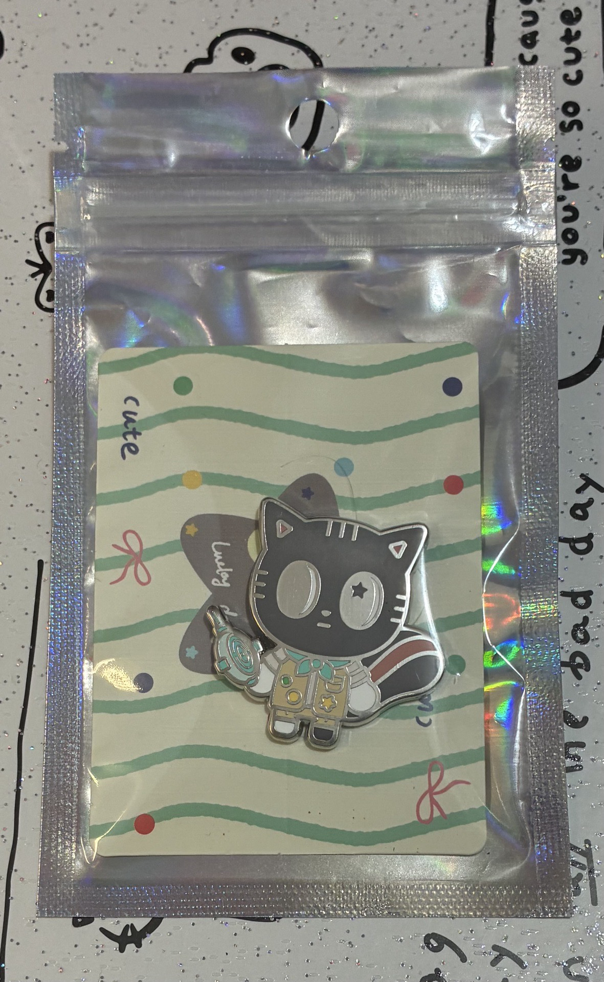 松貓徽章