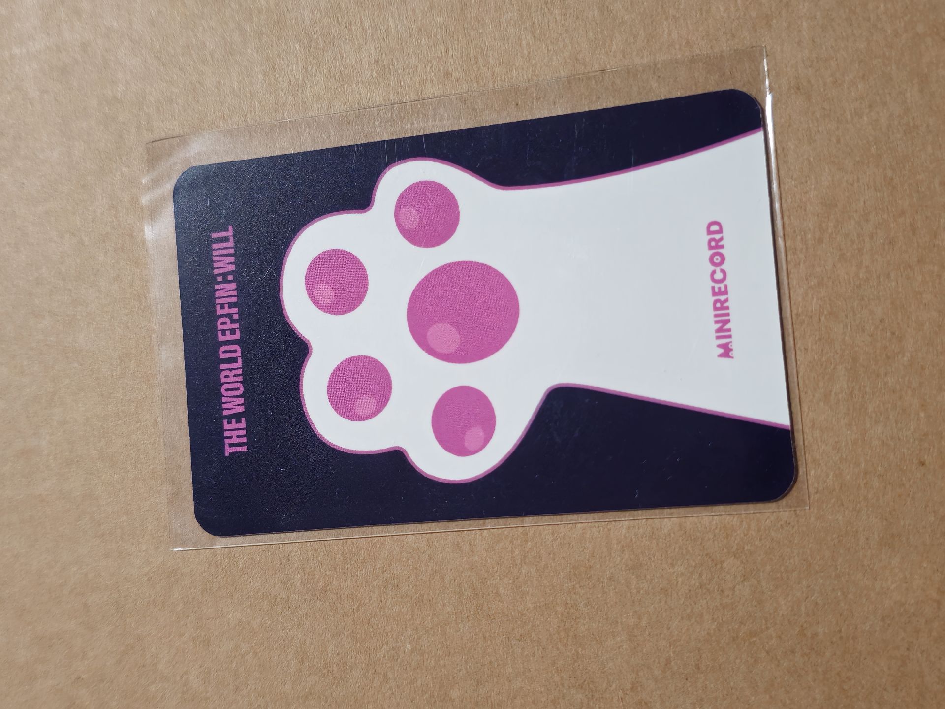 MINIRECORD 貓掌特典 潤浩