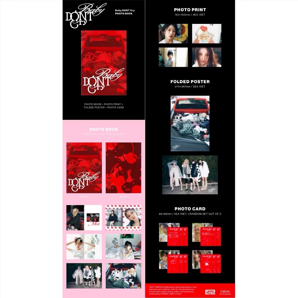 BABY DONT CRY - DEBUT SINGLE [F Girl]（已拆/空專）