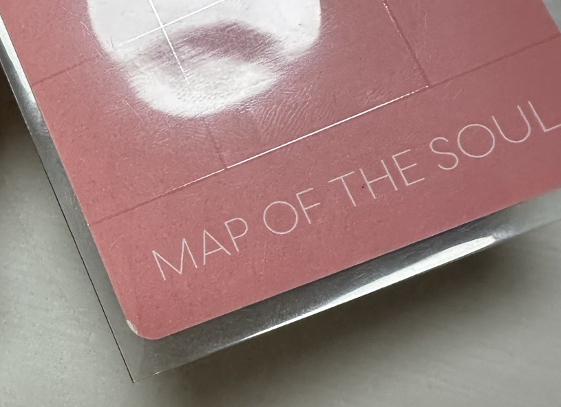 RM 金南俊 Map of the soul專輯小卡