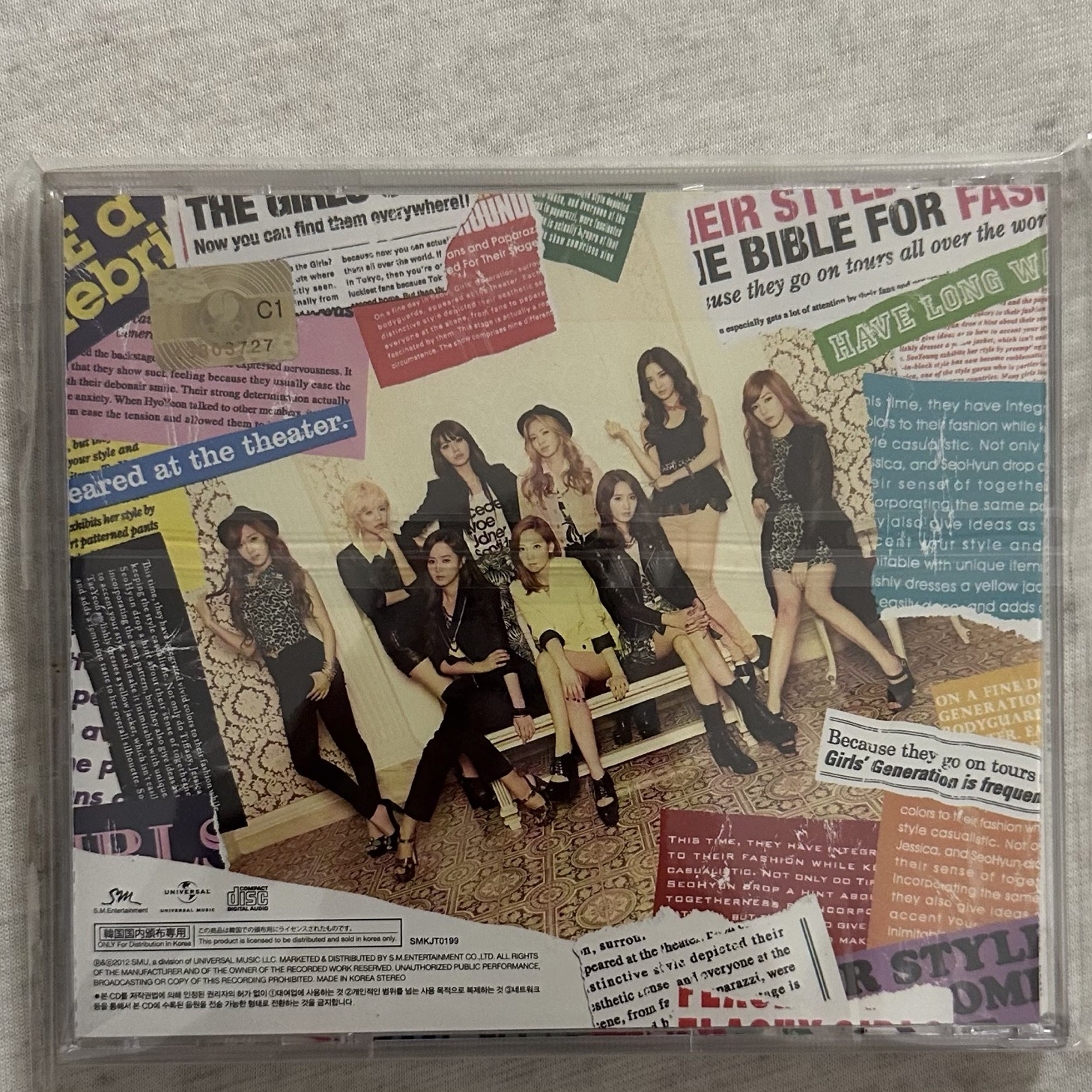 少女時代 Paparazzi 9.9成新