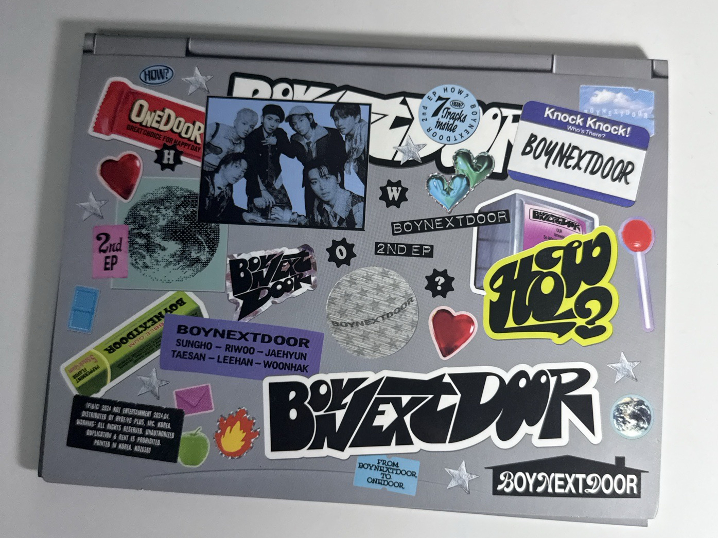 BOYNEXTDOOR HOW? 金雲鶴單封 空專🩵