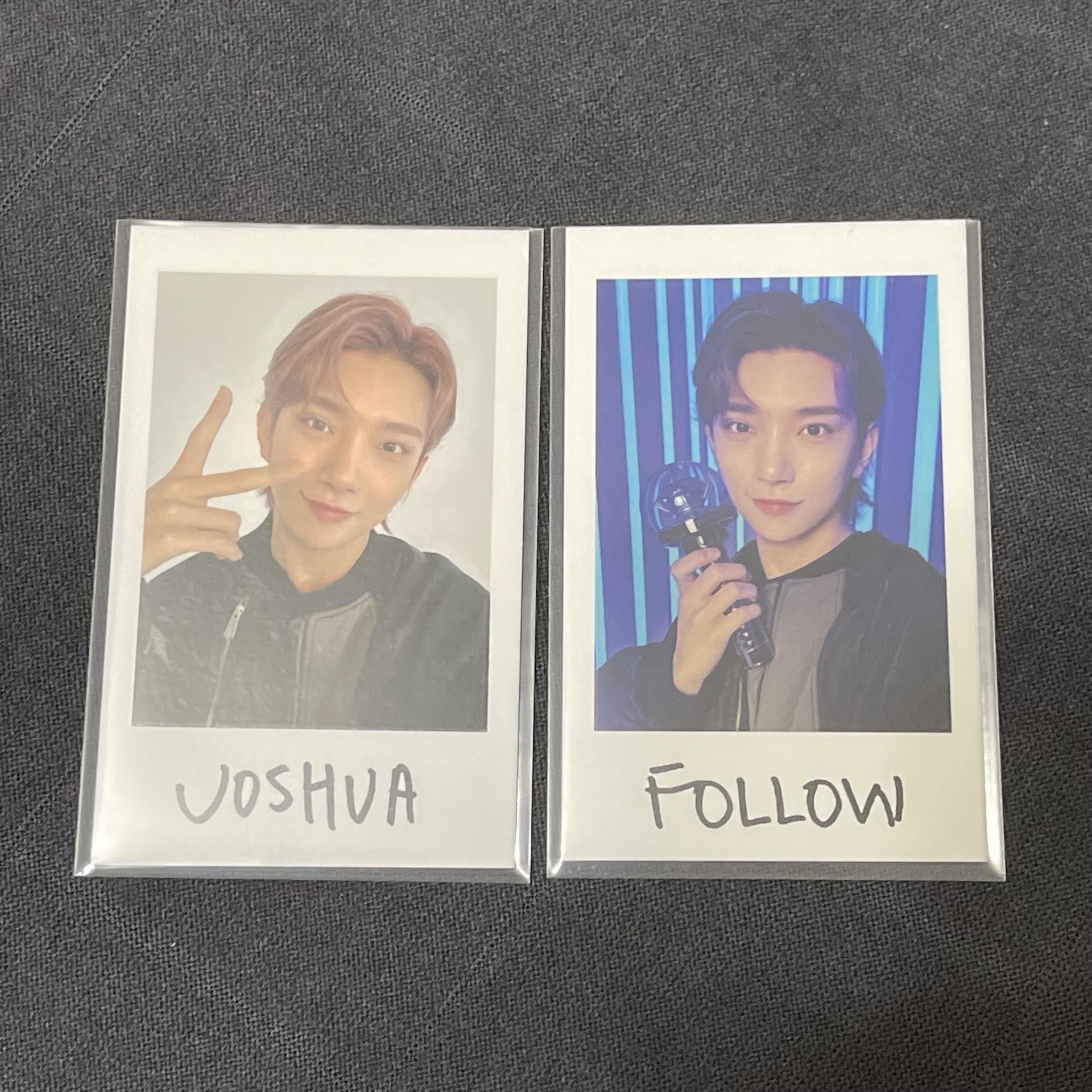 Joshua 拍立得 2張一組 follow