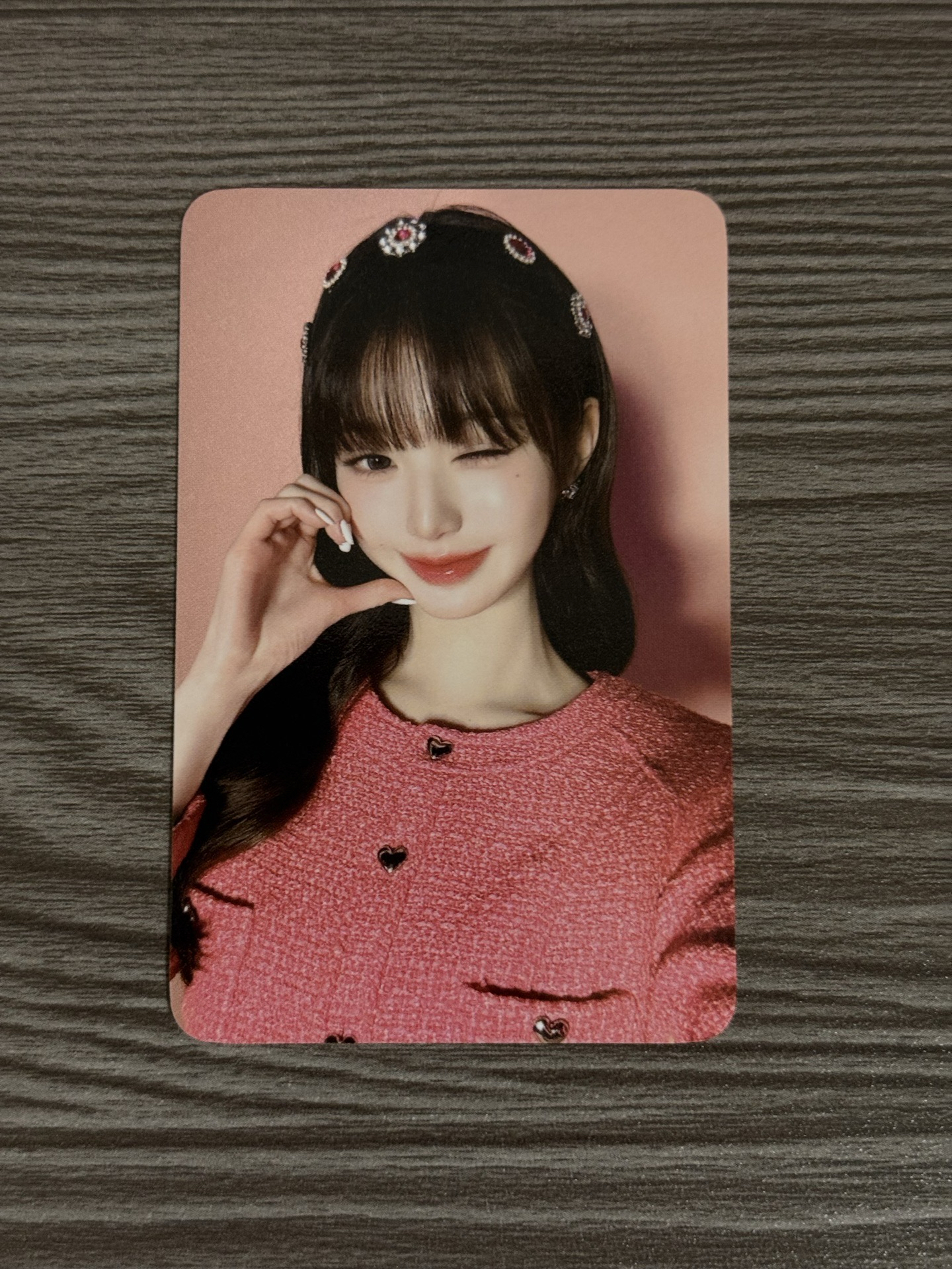 HAPA KRISTIN 代言卡 紅衣比心員