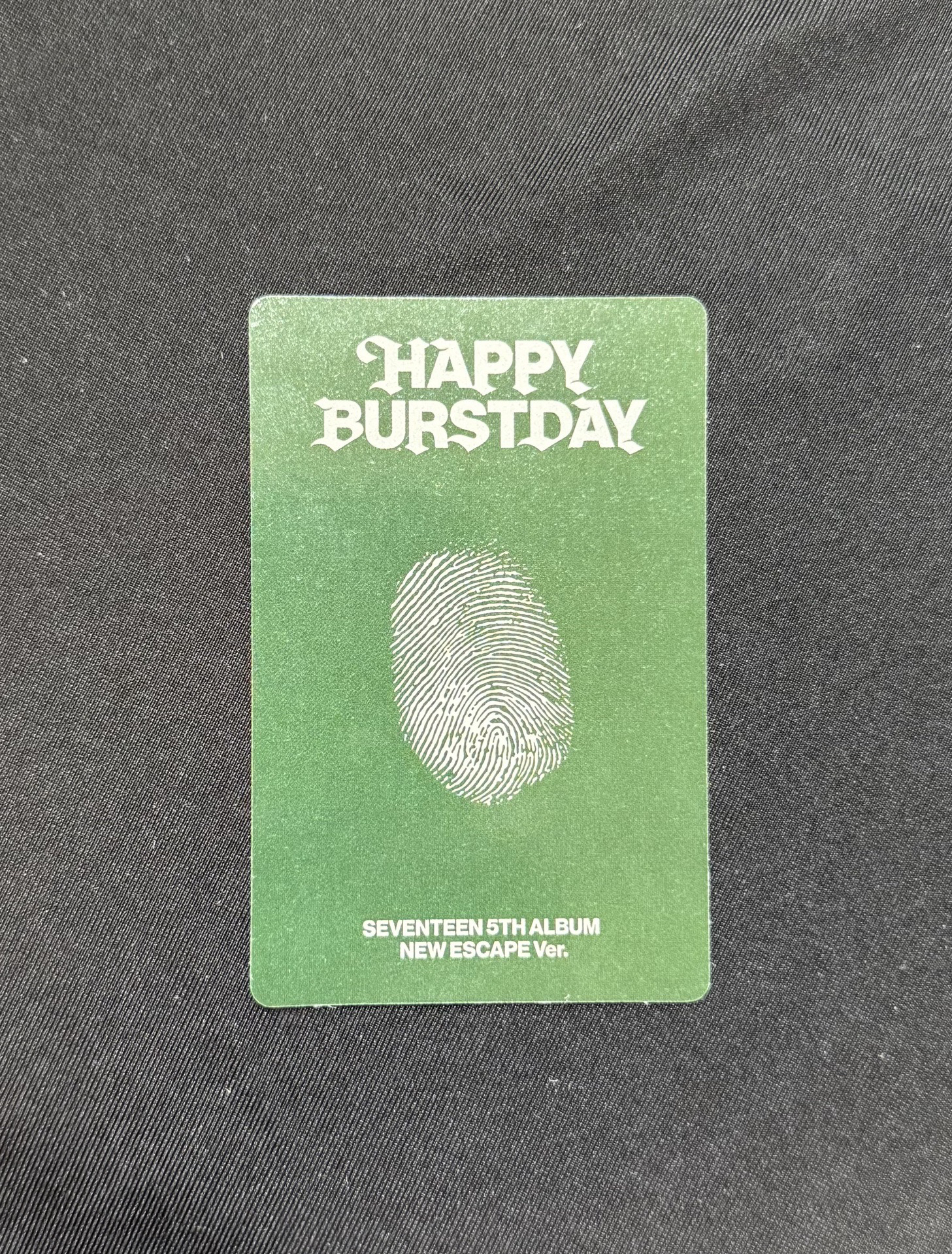 正規五 專輯卡 勝寬