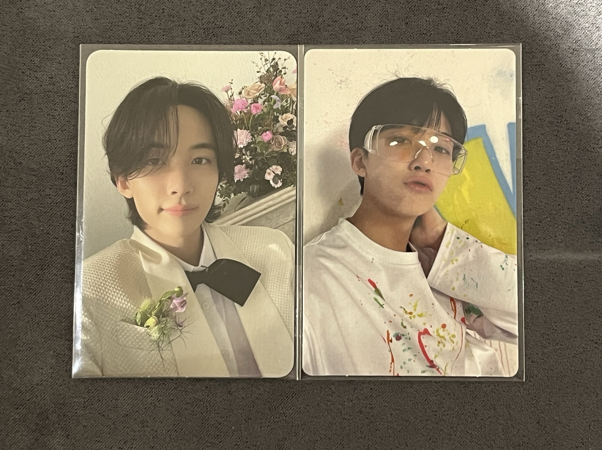 Jeonghan克拉盤兩張不拆