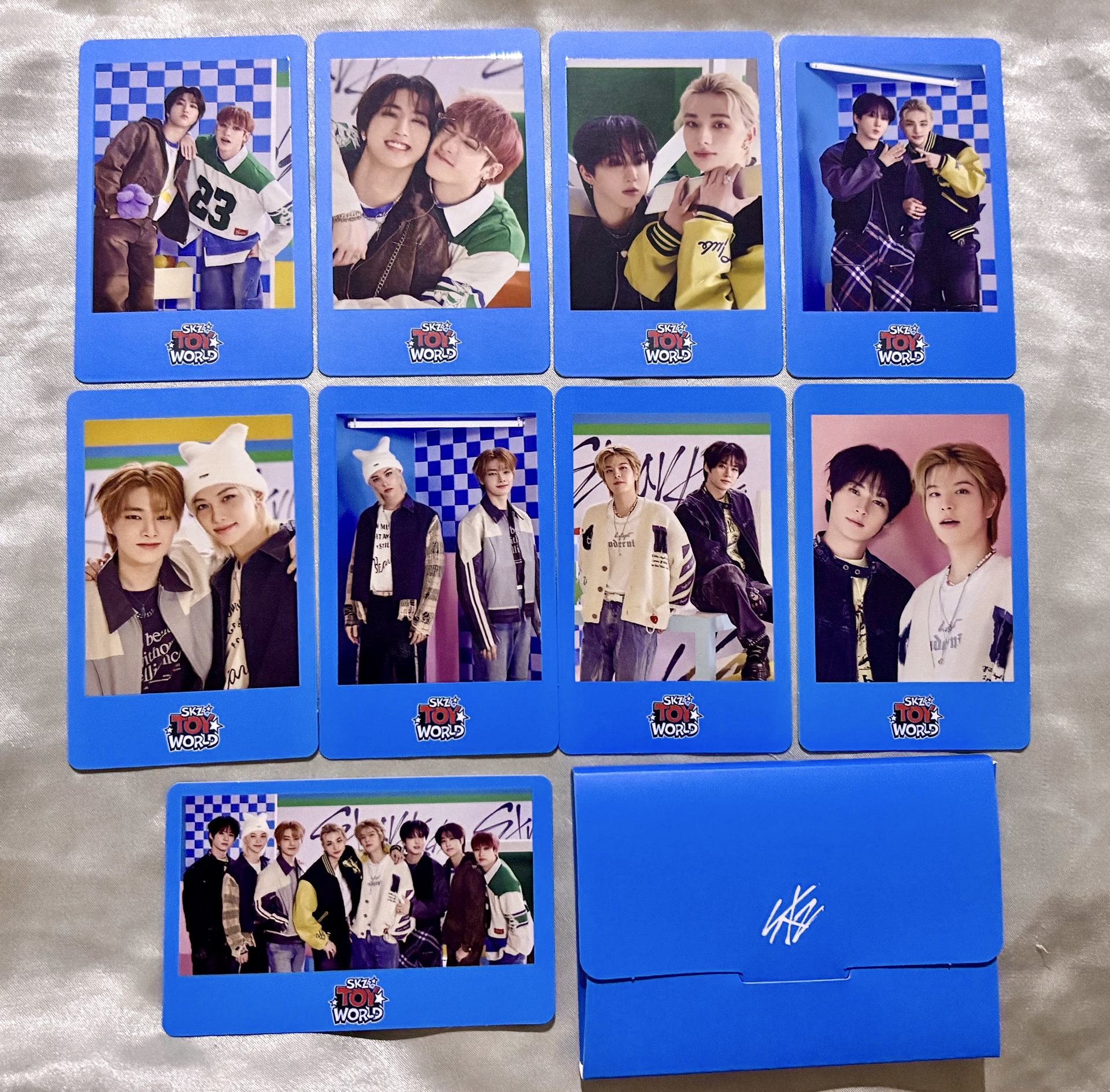 SKZ TOY WORLD FC B組小卡 雙人卡 團卡 燦城 彬辰 旻玟 菲寅