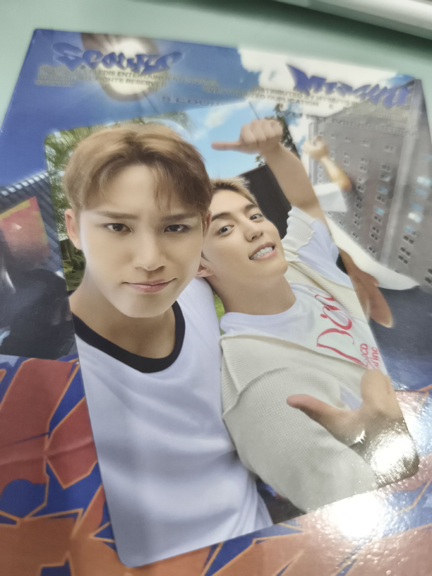 seventeen CxM小隊 特典團卡