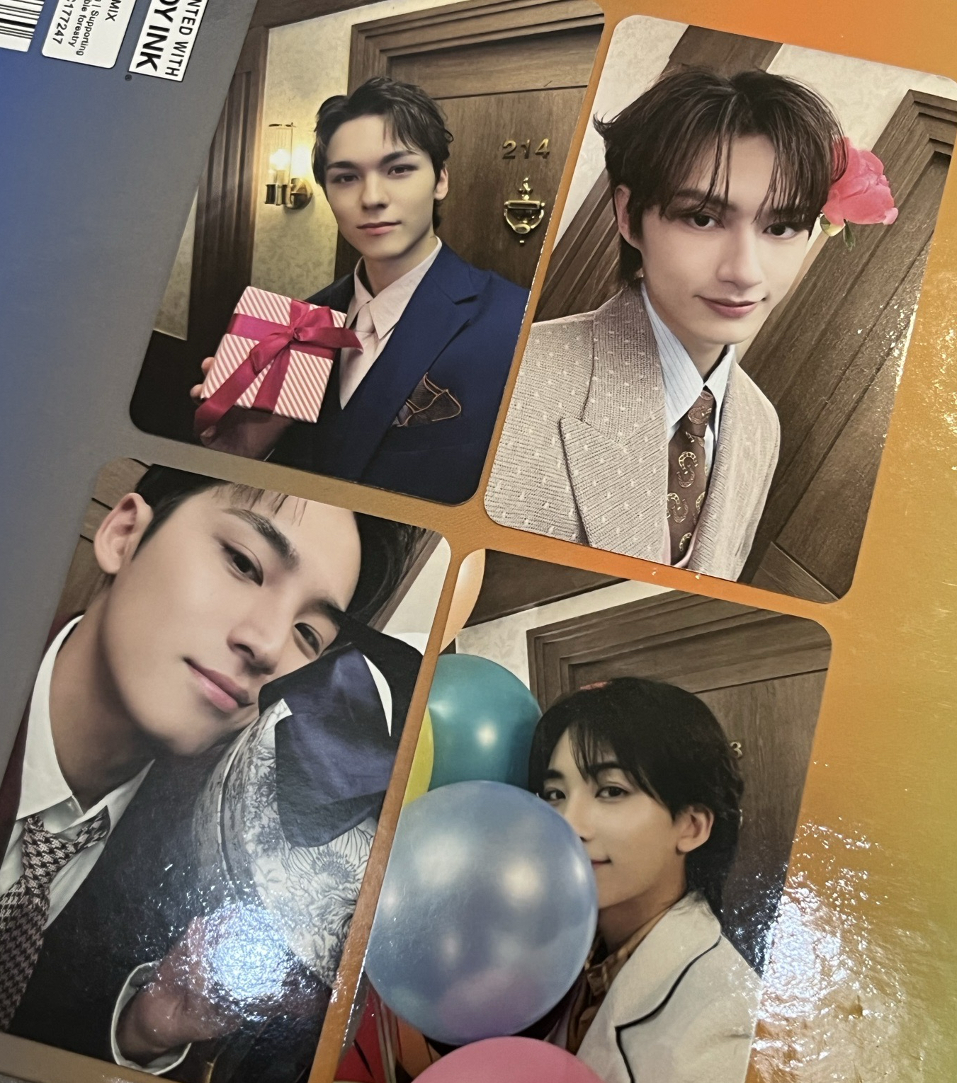 mini12 克拉盤隨機卡 漢/Jun/奎/Vernon