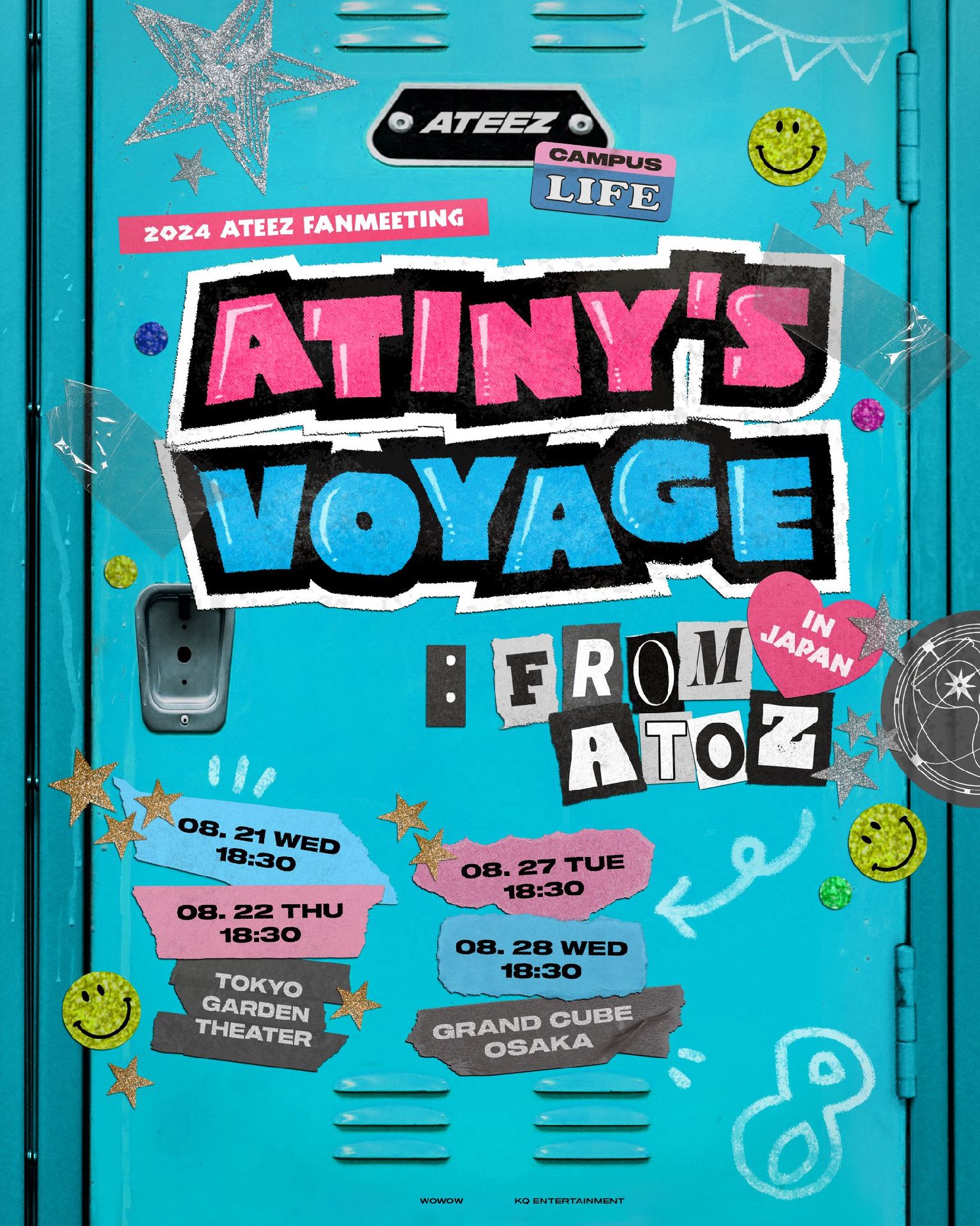 ATEEZ 2024 FANMEETING < ATINY'S VOYAGE : FROM A TO Z > IN JAPAN