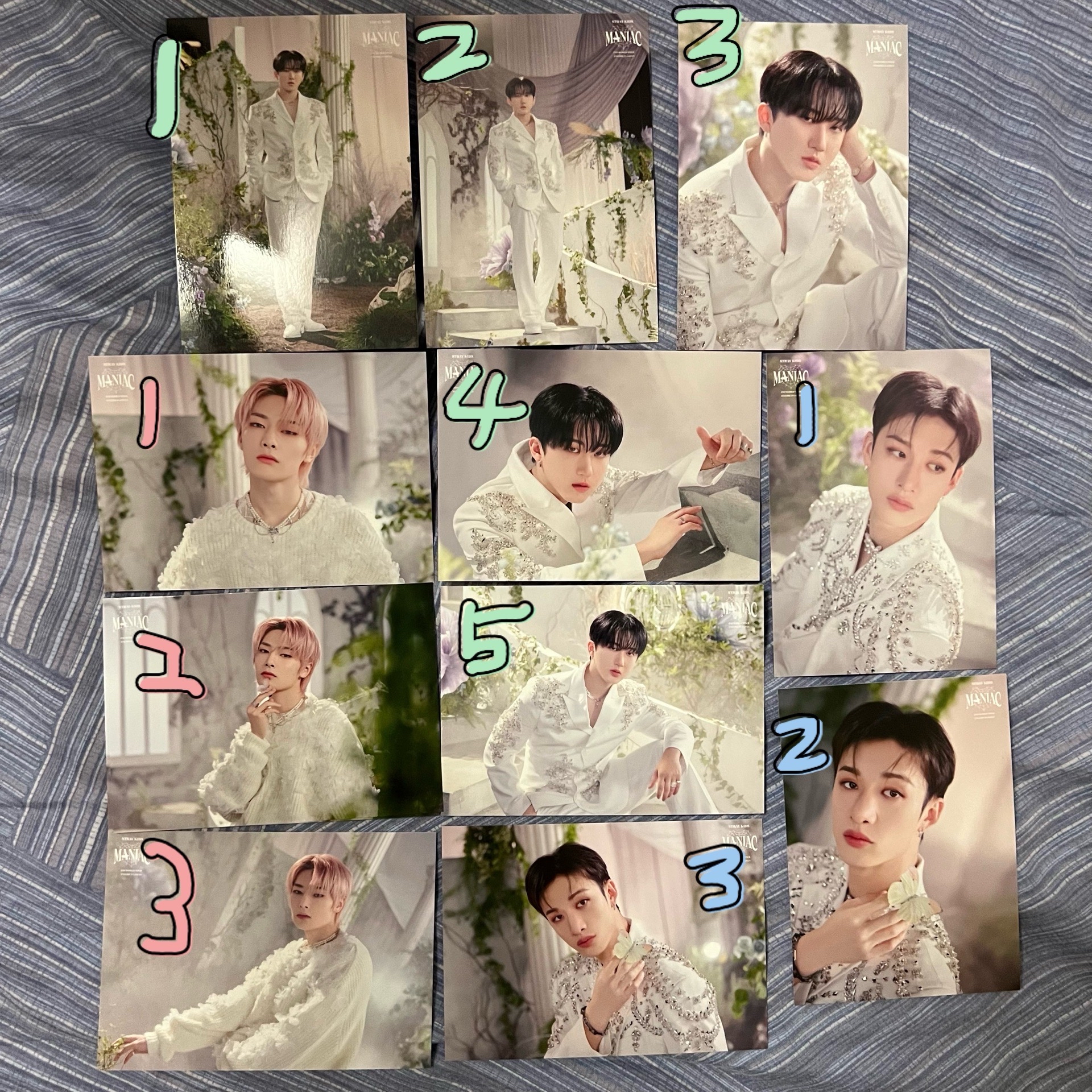 Stray kids 日本 Maniac 安可場 隨機大卡