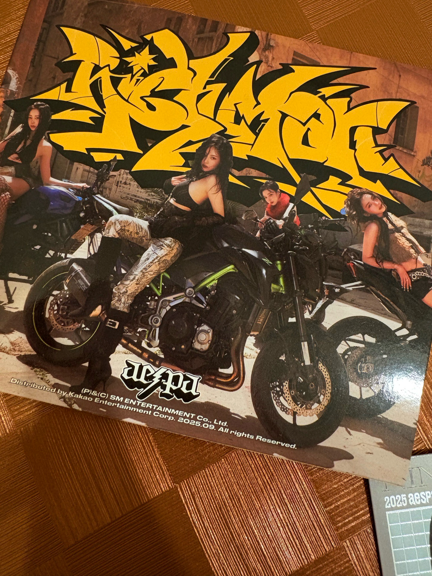 aespa rich man日本限定專加寧寧三巡隨機卡包官拍卡 karina winter金冬天giselle 寧寧