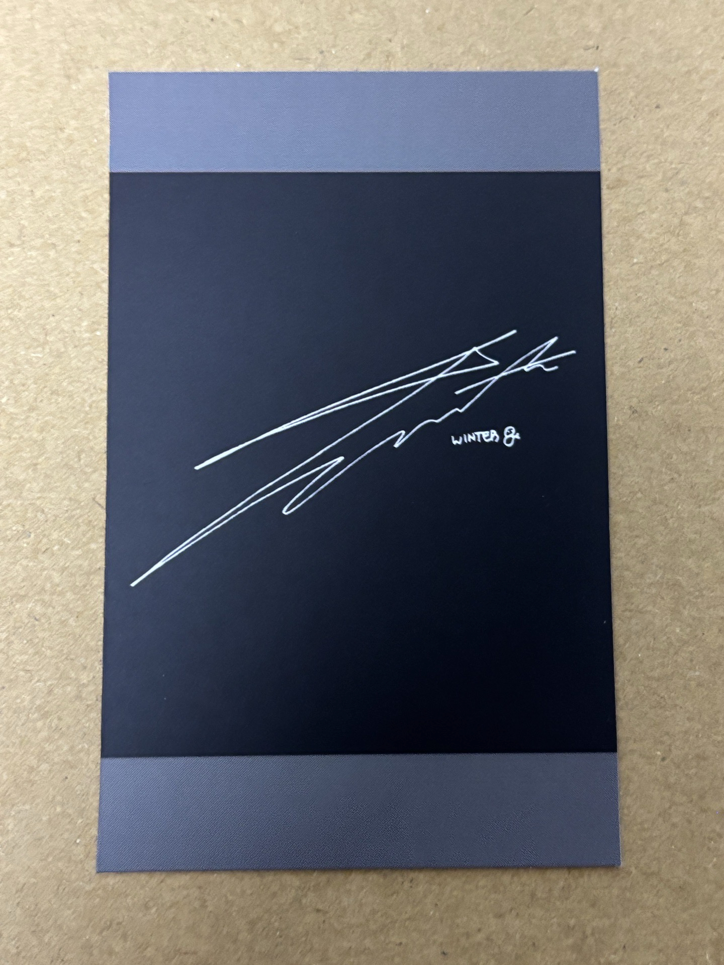 （瑕）aespa Winter 冬冬 Whiplash 滿額卡 上海快閃299滿額冬