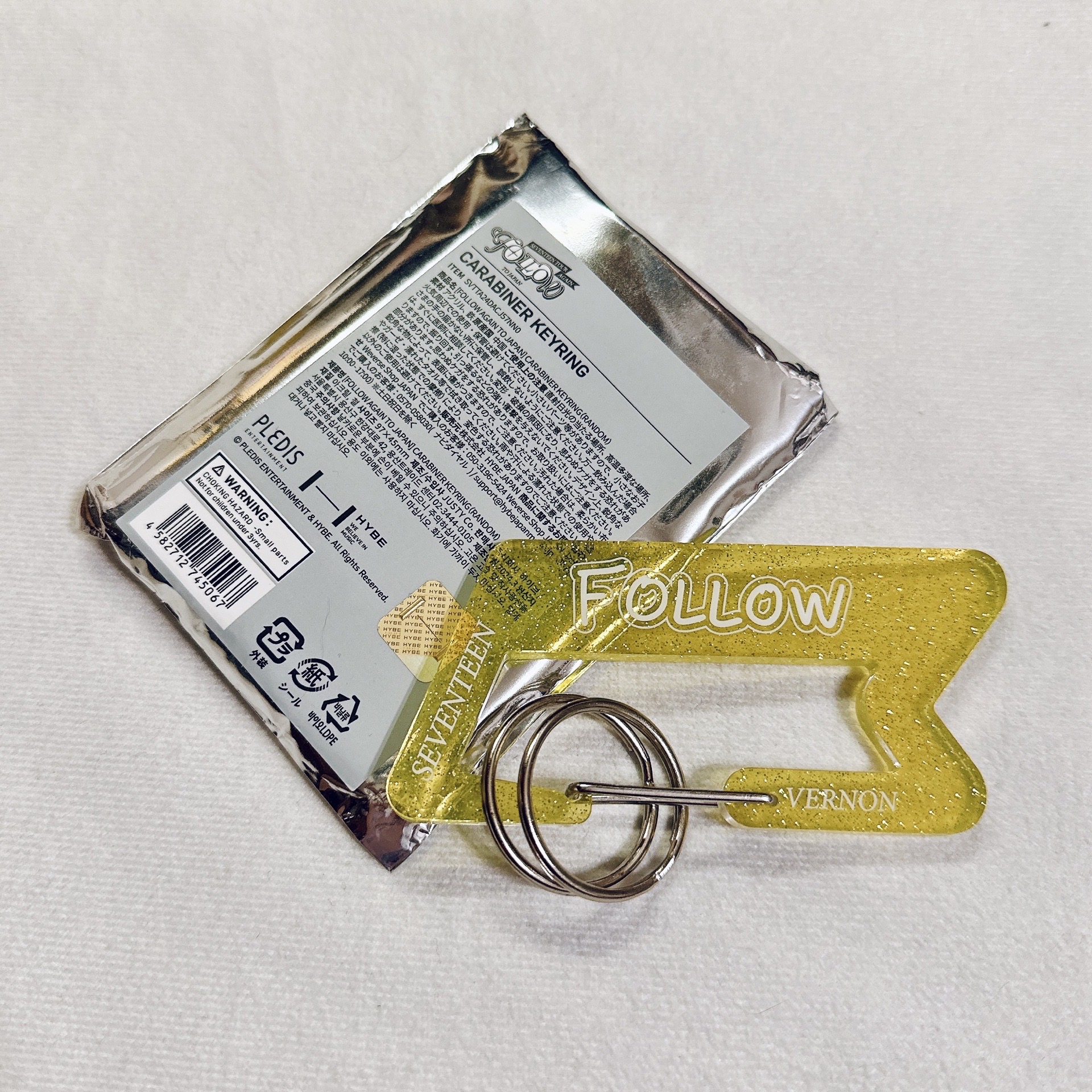 🐻‍❄️FOLLOW AGAIN 登山扣環 