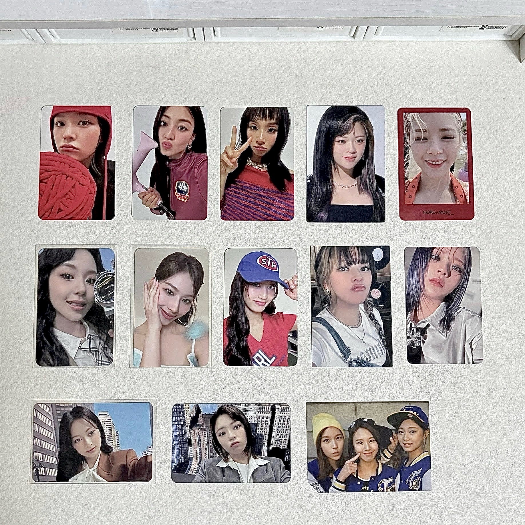 子瑜 Jihyo 定延 chaeyoung 三人卡 mina