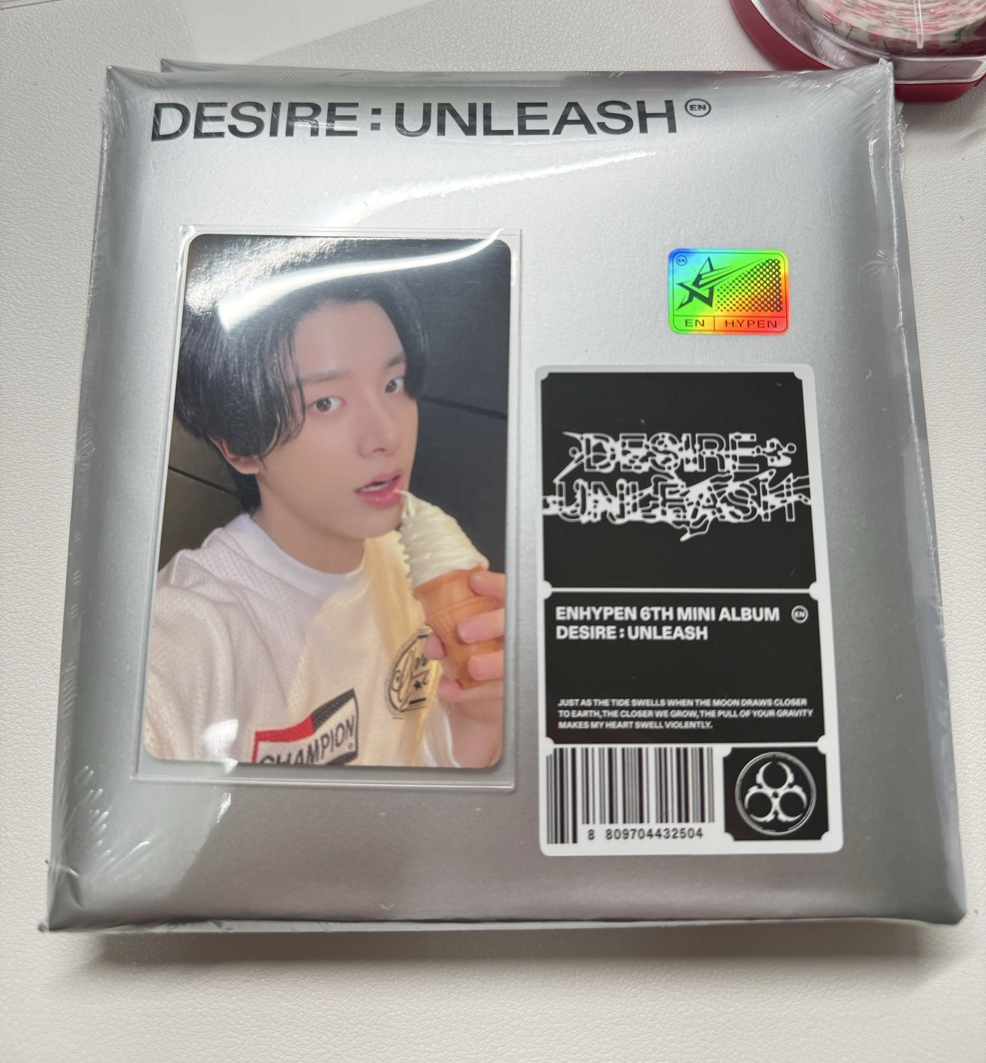 沈載倫冰淇淋語音卡含專