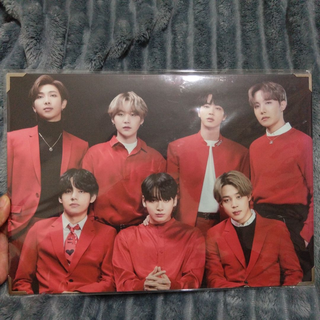 BTS 團體相框兩個不拆 