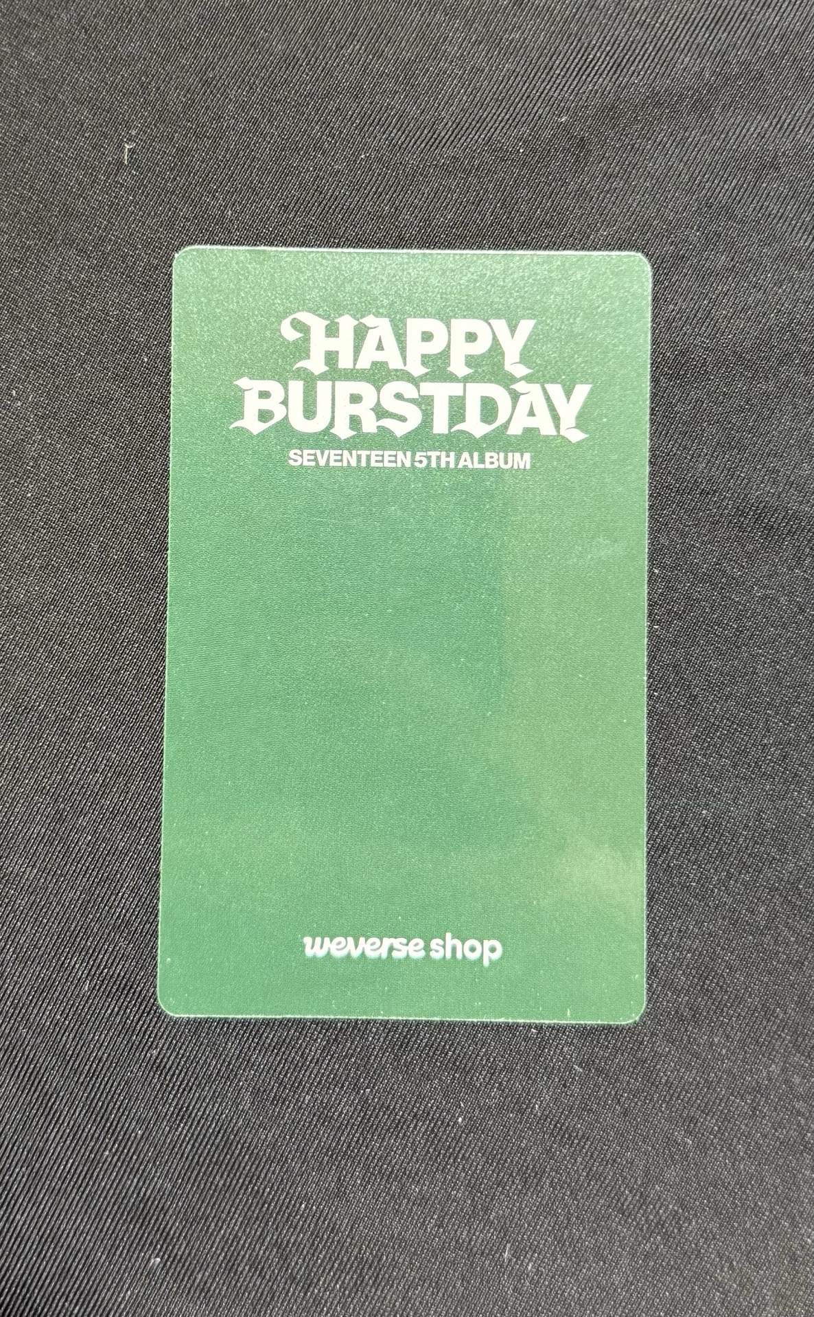 正規五 WVS預售特典 勝寬