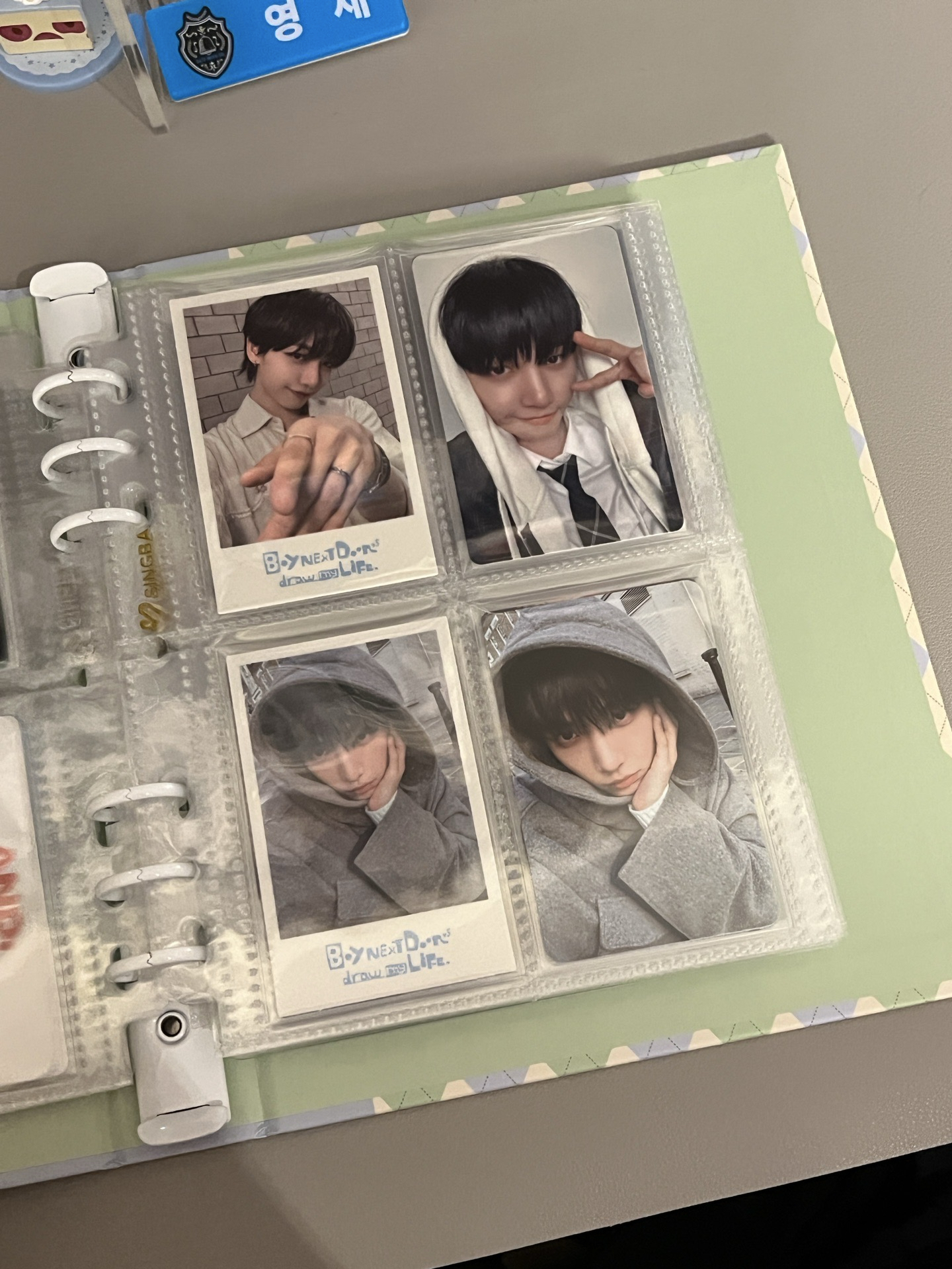 明宰炫（生日卡.黑框眼鏡wvs最後出）