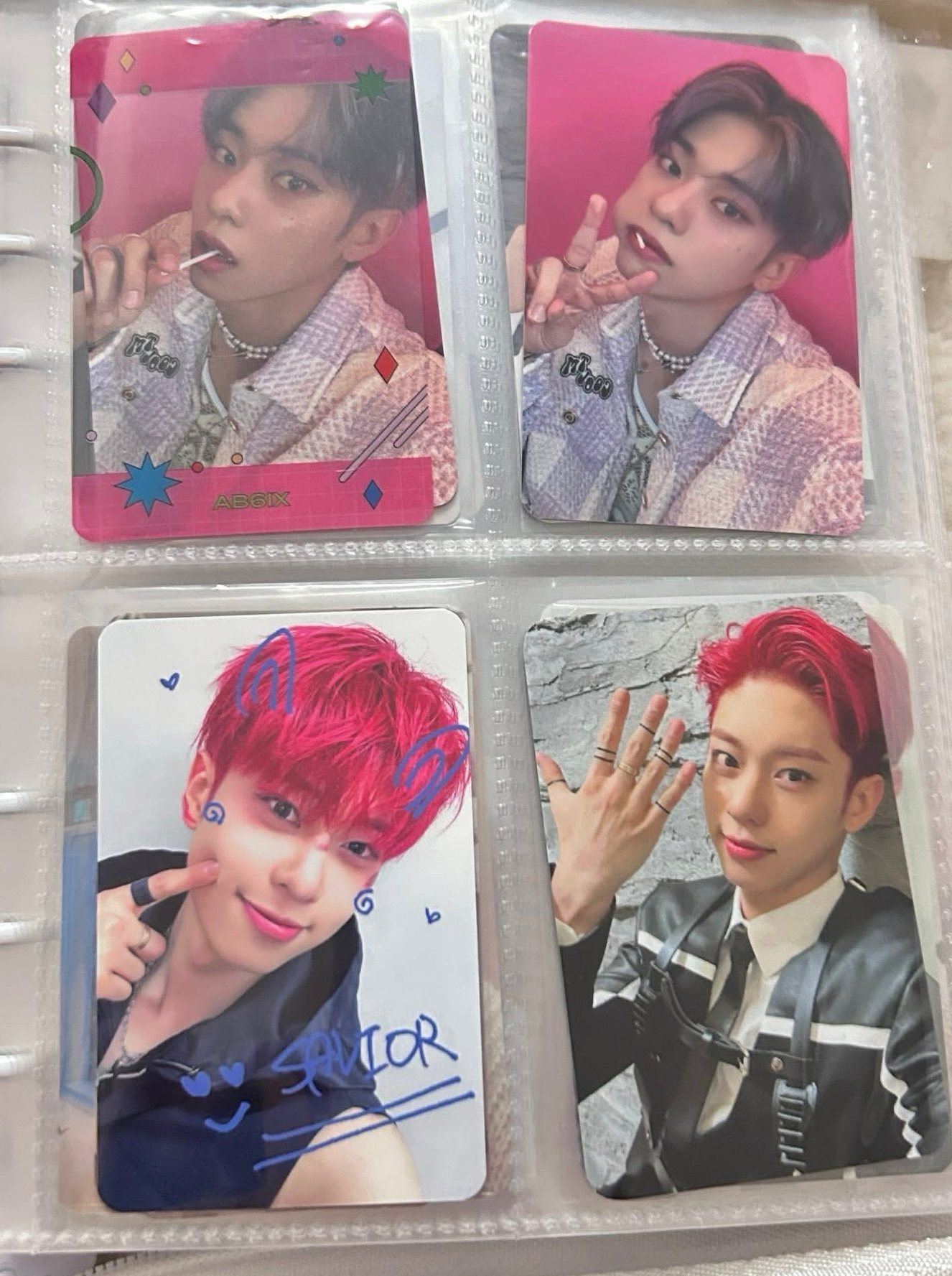 AB6IX金東賢專卡、特典卡