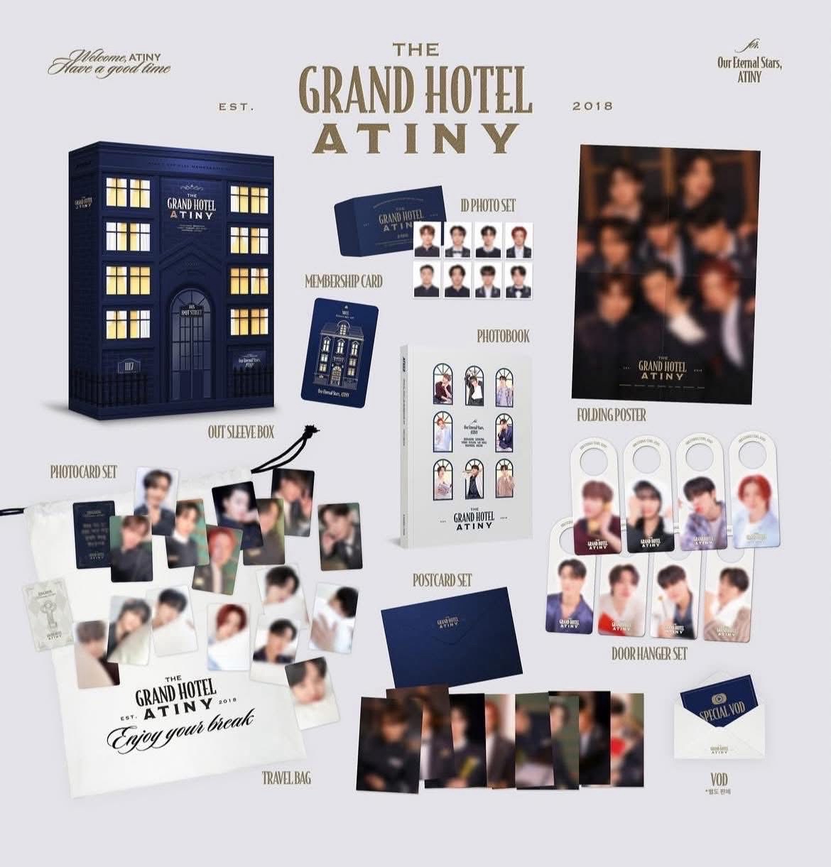 ATEEZ 6期會員禮成員set