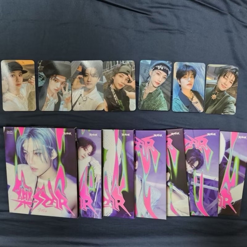 （含單封）Stray kids 樂Star JYP 通路特典 小卡 已拆全專 Photocard ver