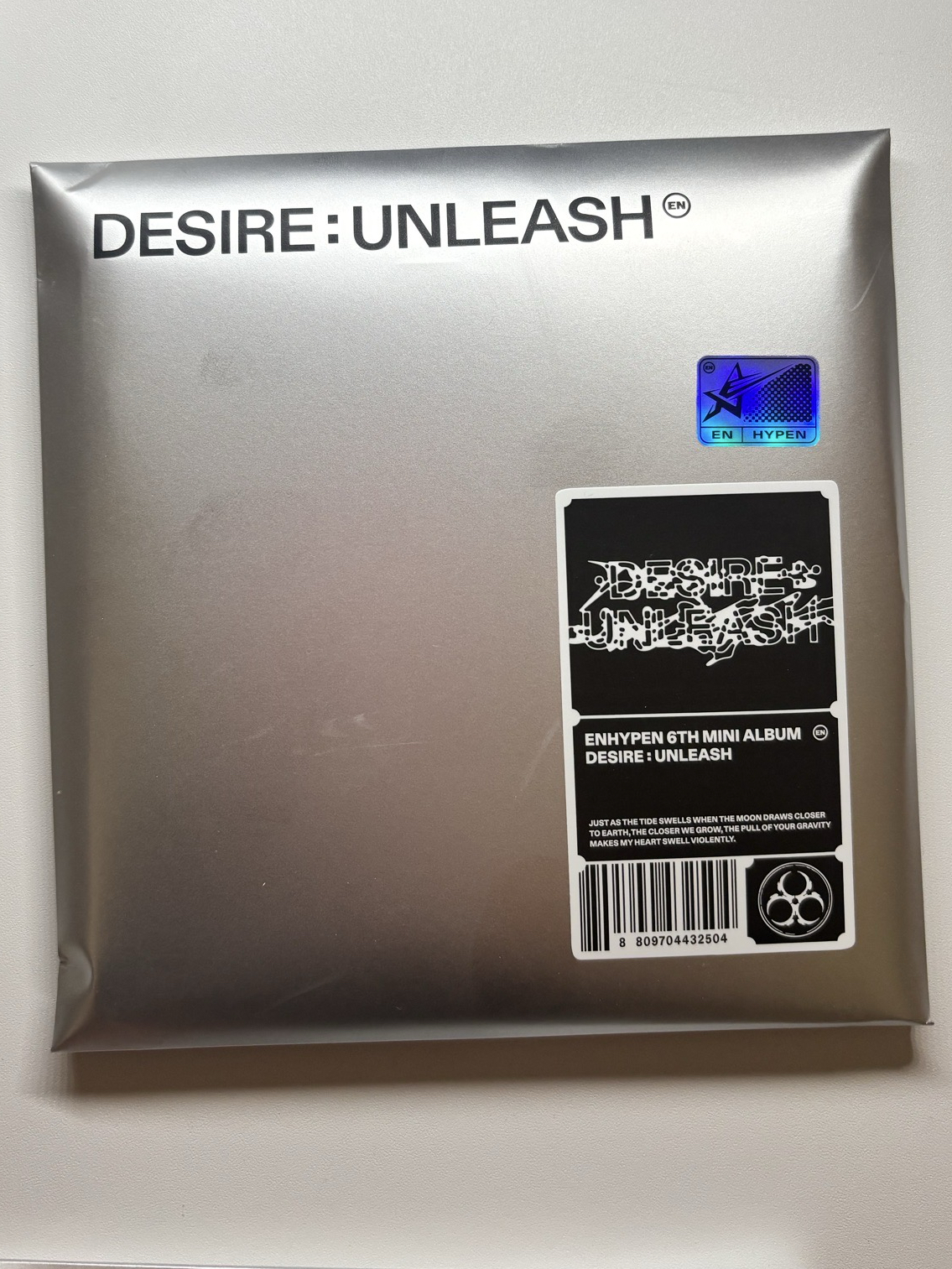 全專 ENHYPEN迷六<DESIRE:UNLEASH>單封訓