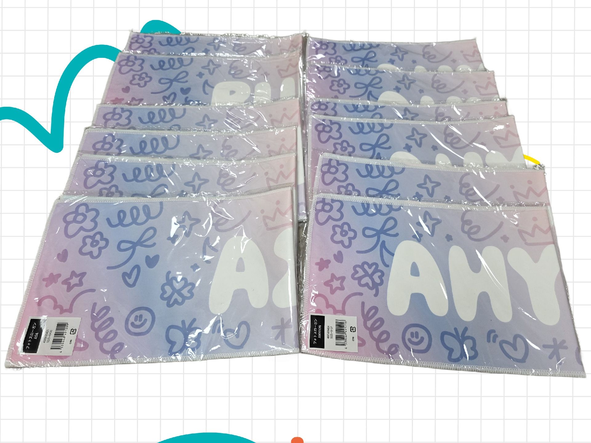 25’世巡 手幅 日本場 成員手幅