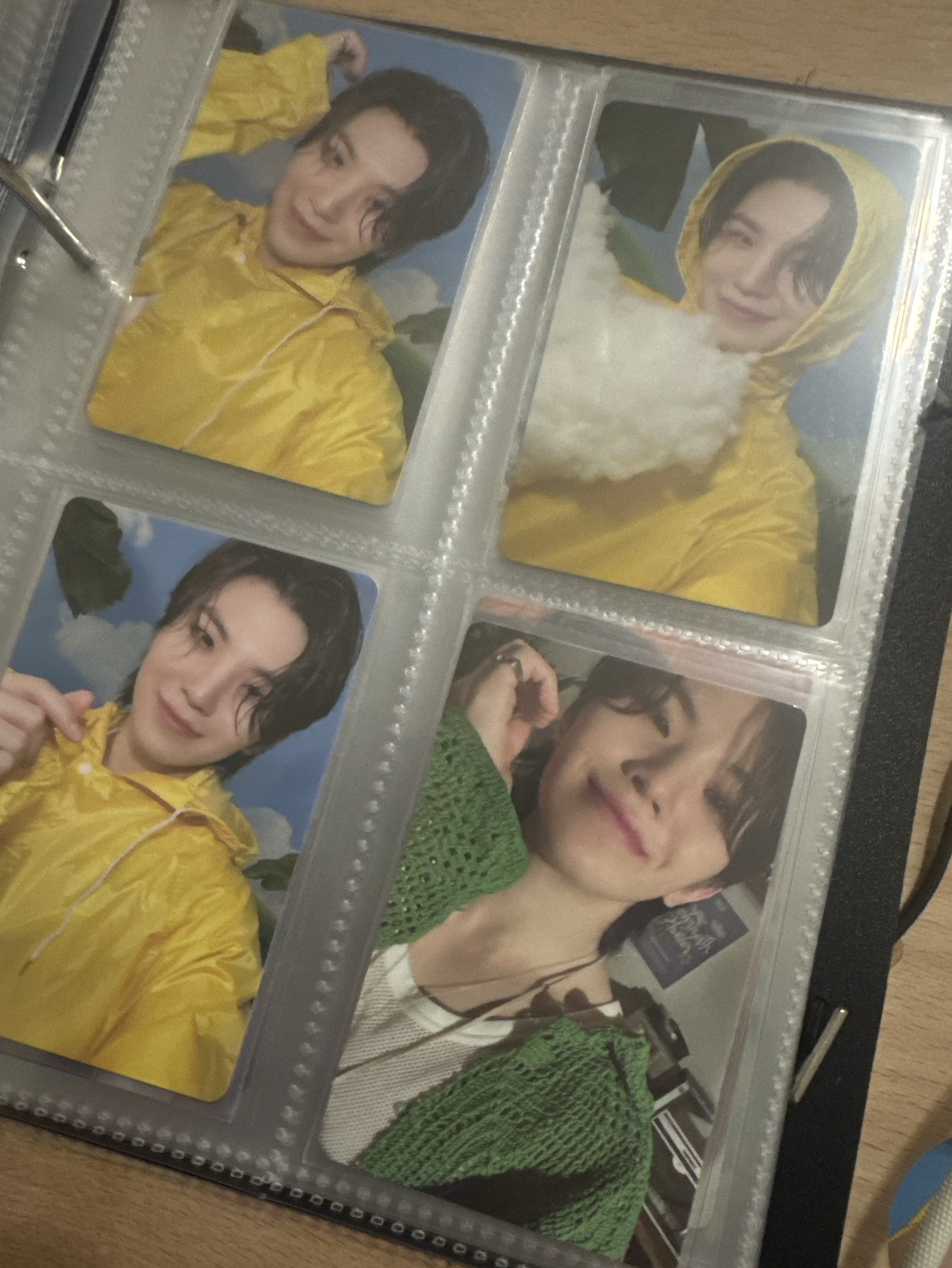 seventeen woozi 綠衣勳 (小盤）love&letter拍立得