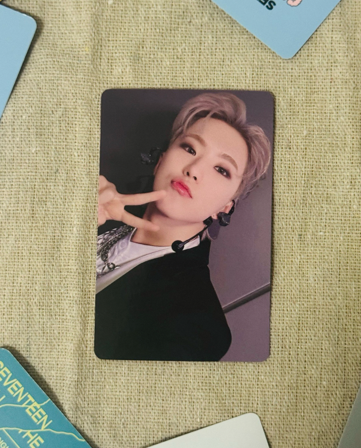 SEVENTEEN 順榮 Hoshi 精選專 一直娛 簽售卡 C ver. 不需帶卡