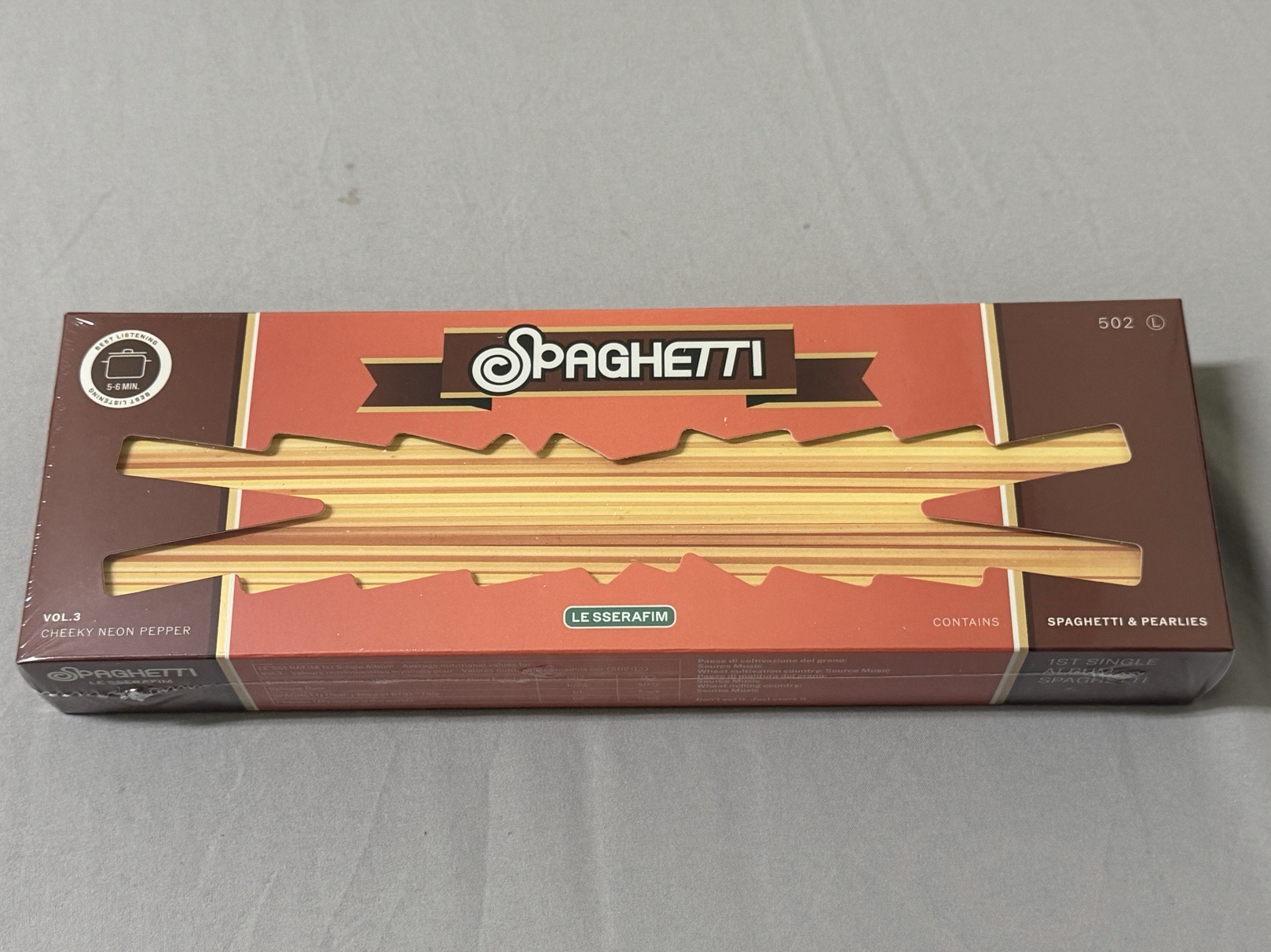 現貨 spaghetti 全新未拆專輯 馬上出貨