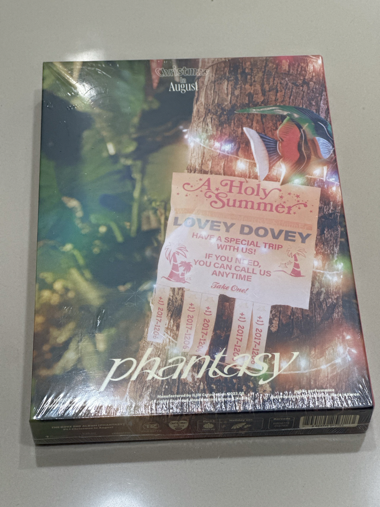 【未拆專】THE BOYZ 正規二 PHANTASY_CHRISTMAS IN AUGUST HOLIDAY Ver.