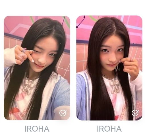 ILLIT IROHA 迷二同造型專卡