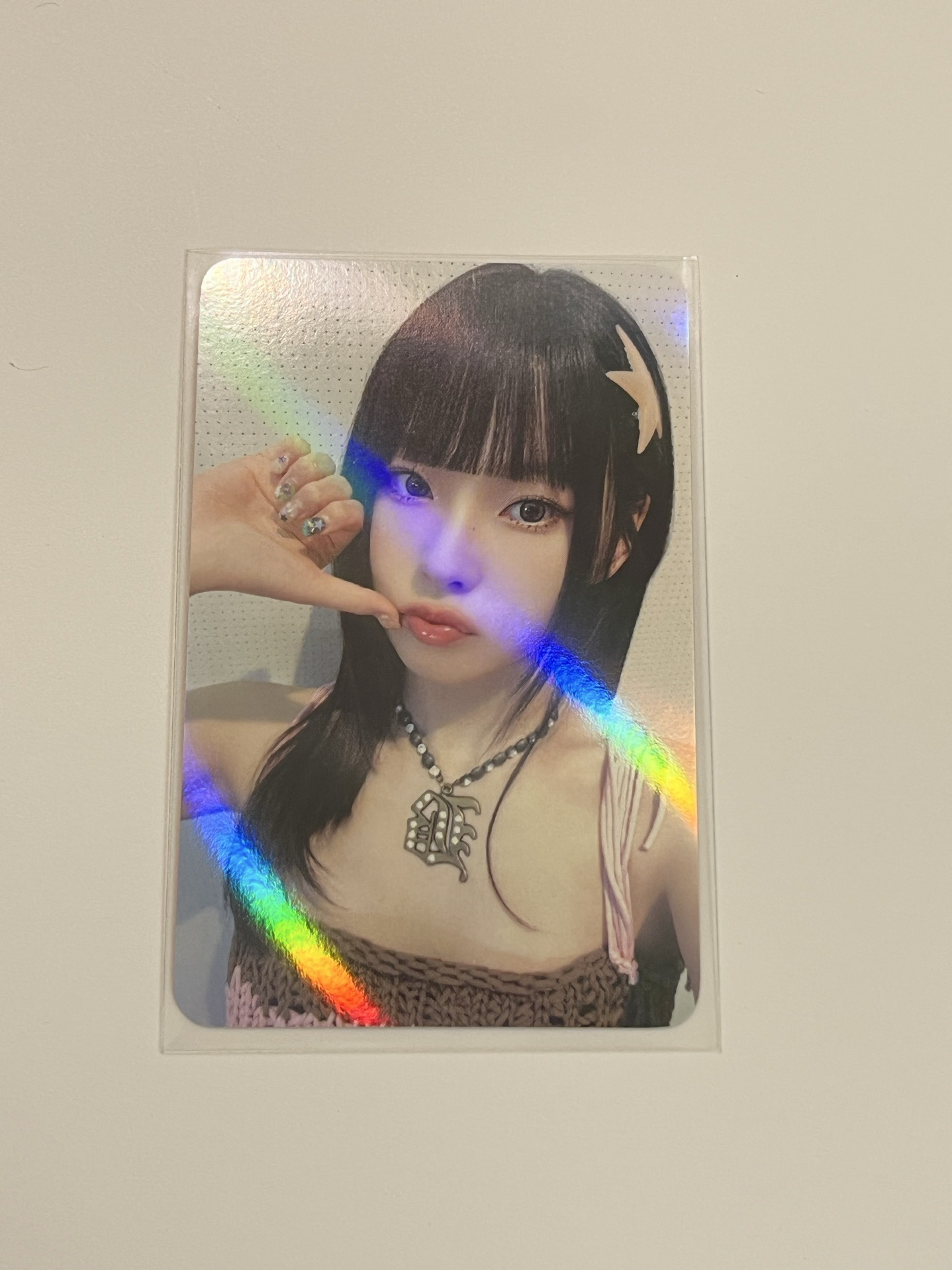 NMIXX ms 1.0 幸運卡 拇指愛心圭